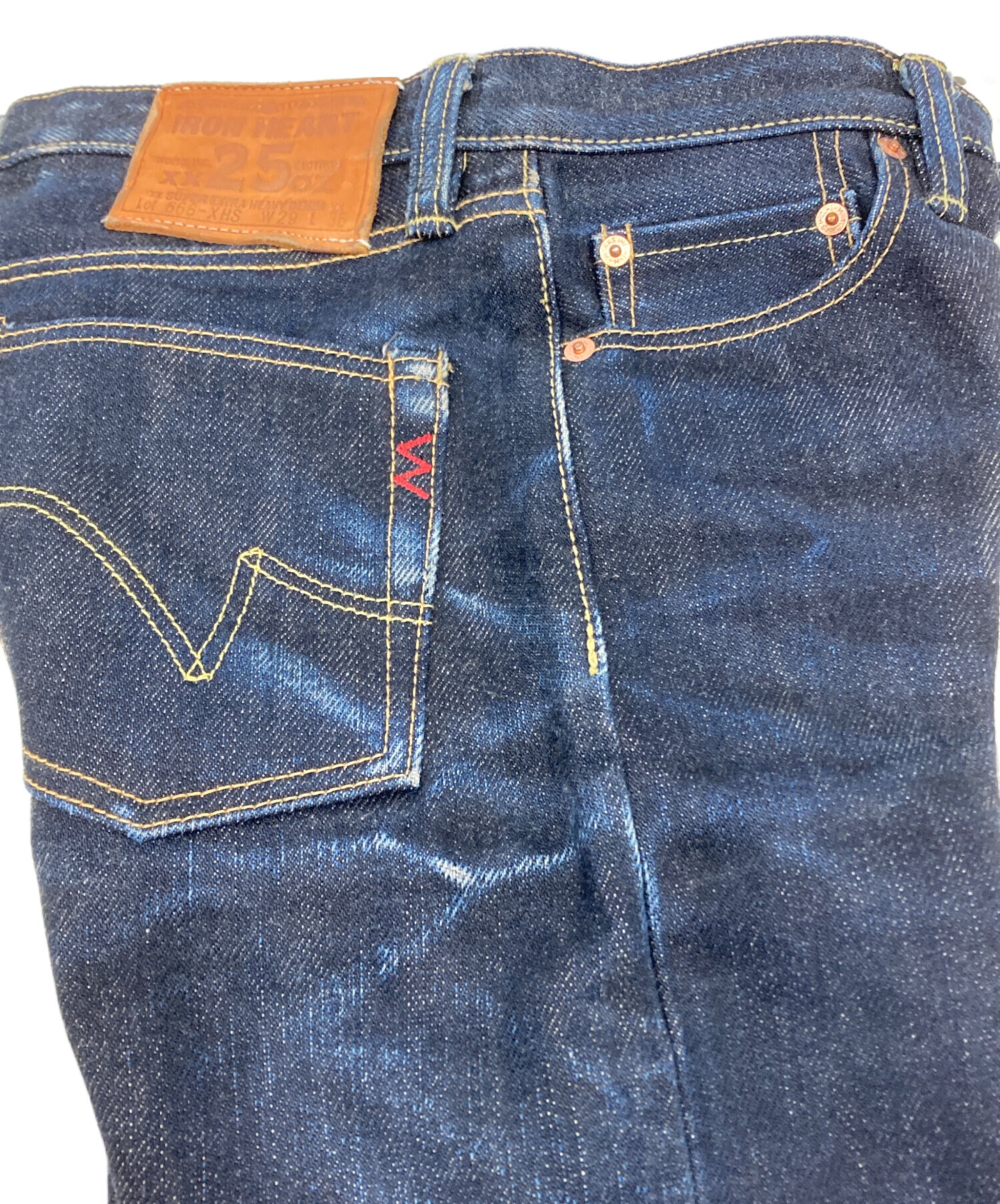 中古・古着通販】IRON HEART (アイアンハート) 25ozセルビッチデニム