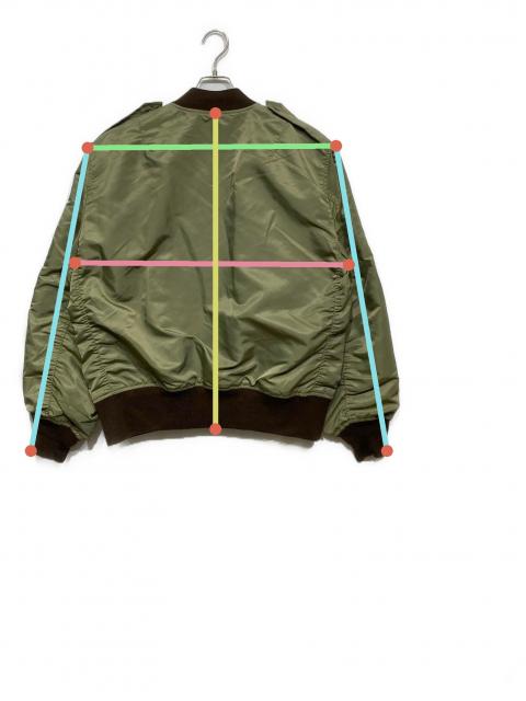 中古・古着通販】waiper (ワイパー) L-2フライトジャケット グリーン