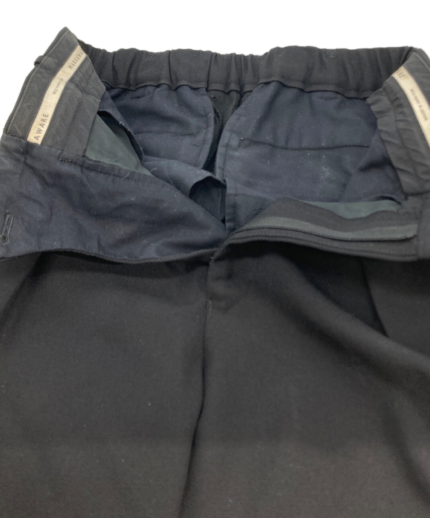 中古・古着通販】MARKAWARE (マーカウェア) PLEATED FRONT PEGTOP