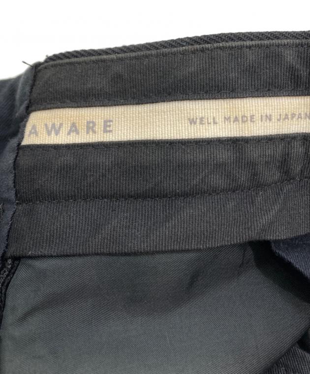 中古・古着通販】MARKAWARE (マーカウェア) PLEATED FRONT PEGTOP