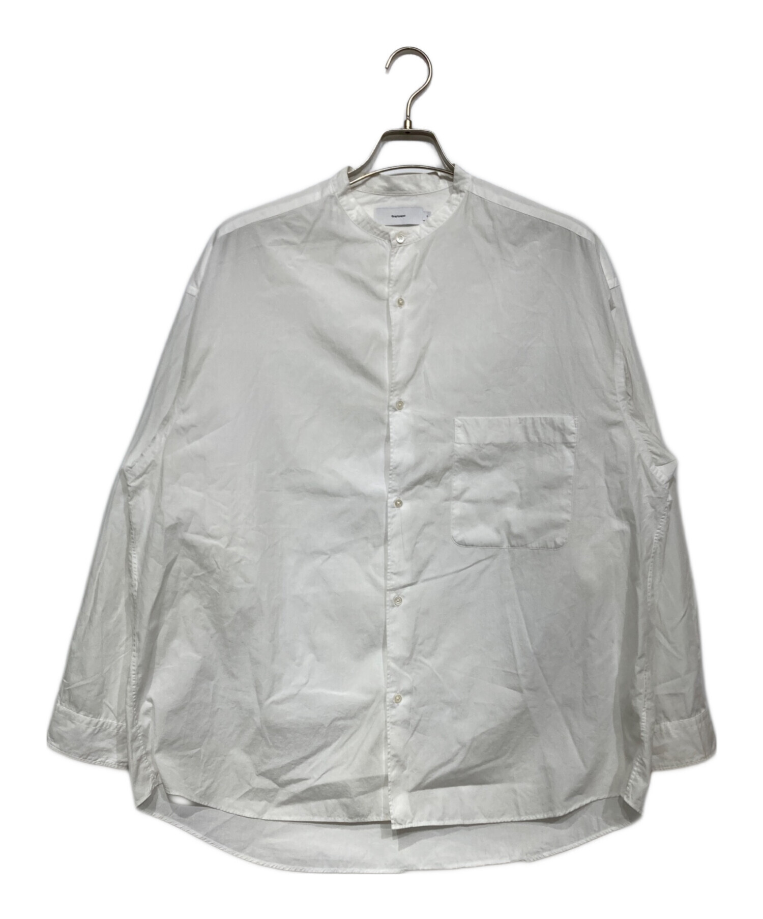 中古・古着通販】Graphpaper (グラフペーパー) Broad L/S Oversized
