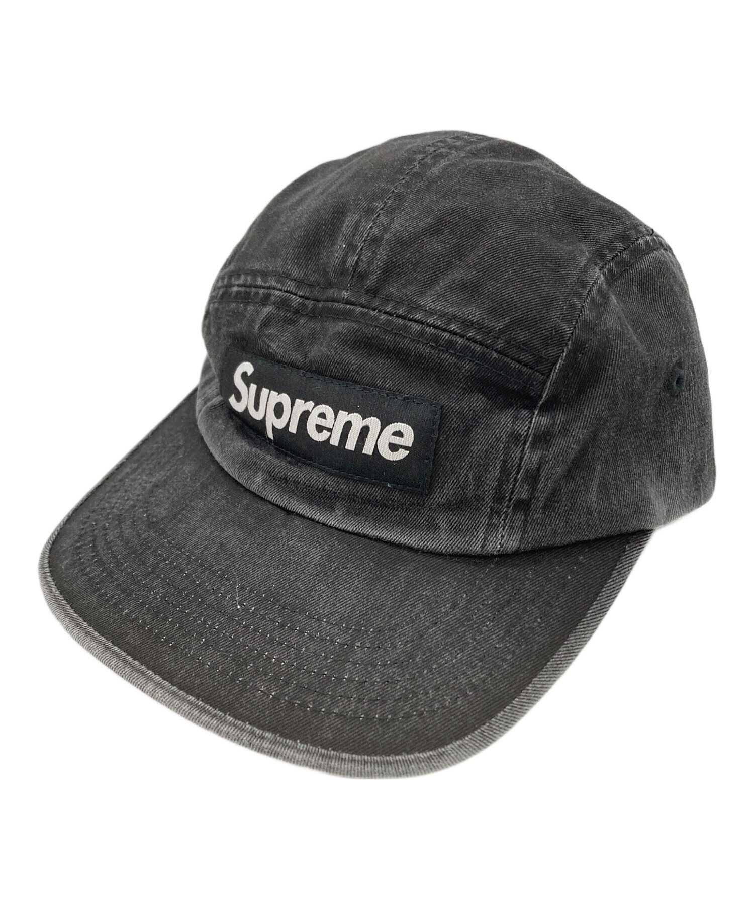 ステッカー付 古着 supreme シュプリーム canvas camp cap 中古・古着通販】SUPREME (シュプリーム) Box Logo Camp Cap グレー
