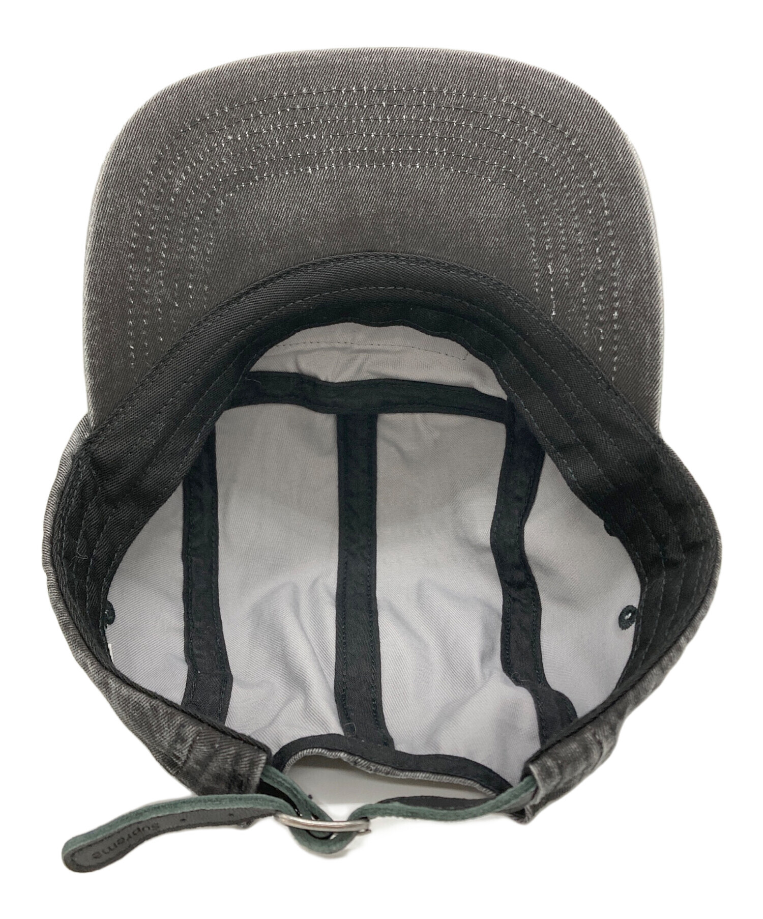 中古・古着通販】SUPREME (シュプリーム) Box Logo Camp Cap グレー