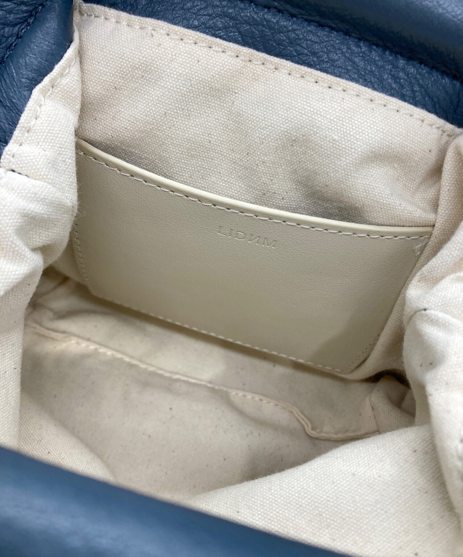 中古・古着通販】LIDnM (リドム) DEER SHOULDER POUCH ブルー
