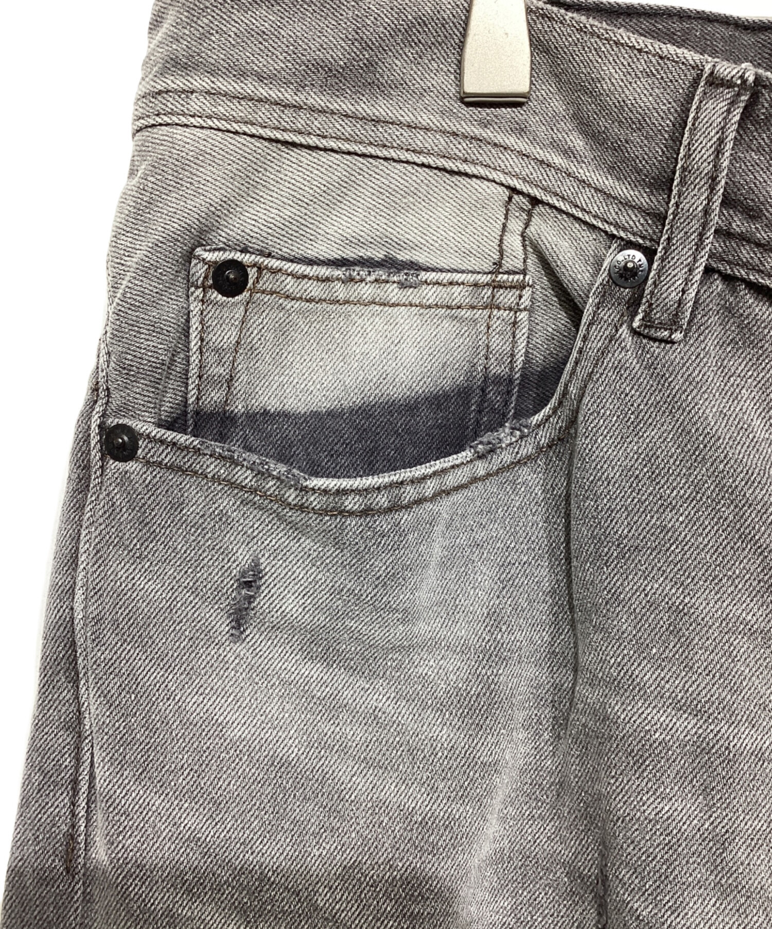 中古・古着通販】TMT (ティーエムティー) 12oz SOFT BLACK DENIM 5P 