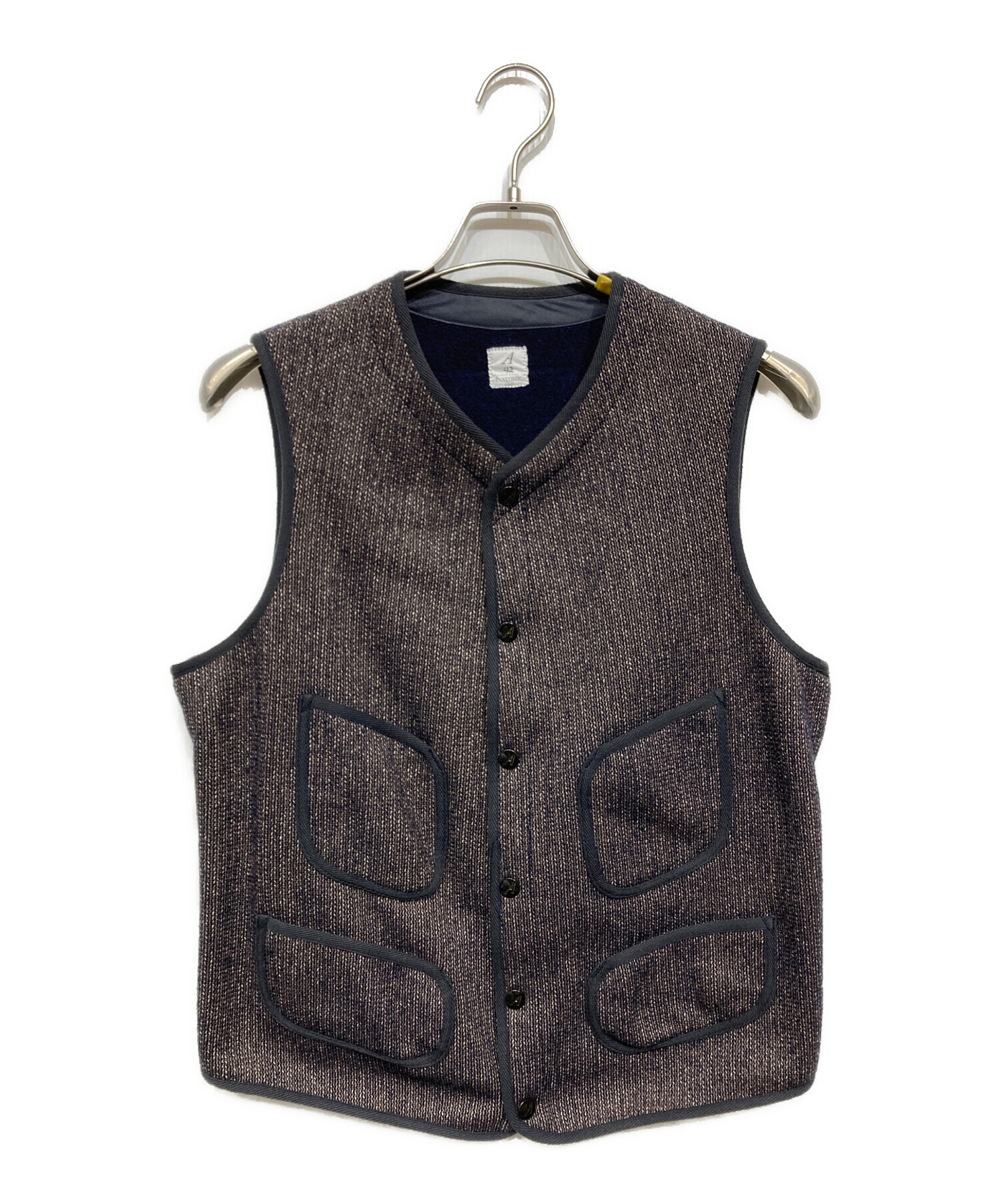 ANATOMICA BBベスト 42 アナトミカ 中古・古着通販】ANATOMICA (アナトミカ) BB VEST ブラウン サイズ:42
