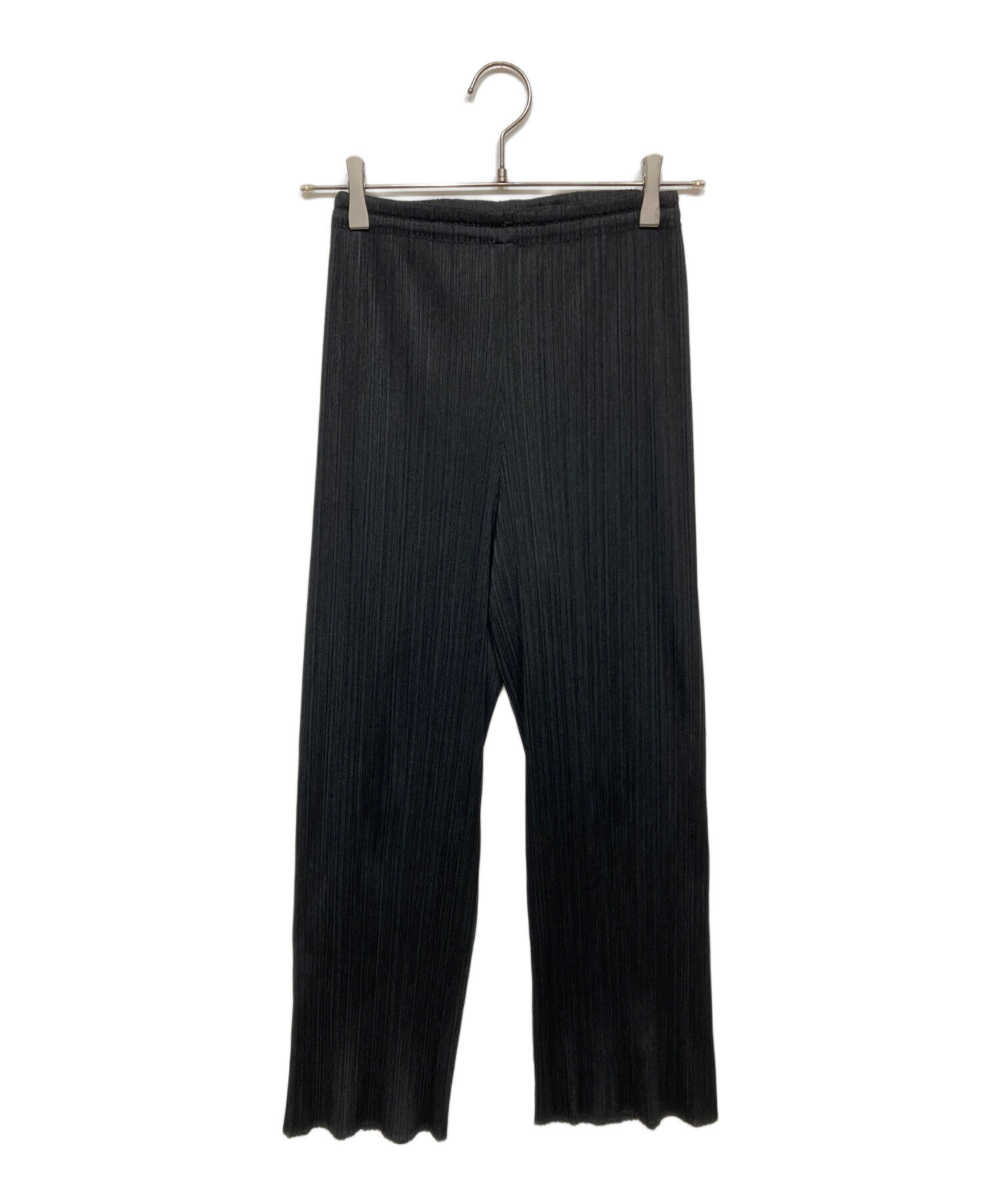 PLEATS PLEASE プリーツプリーズ パンツ 1 黒 ブラック 中古・古着通販】PLEATS PLEASE (プリーツプリーズ) プリーツパンツ