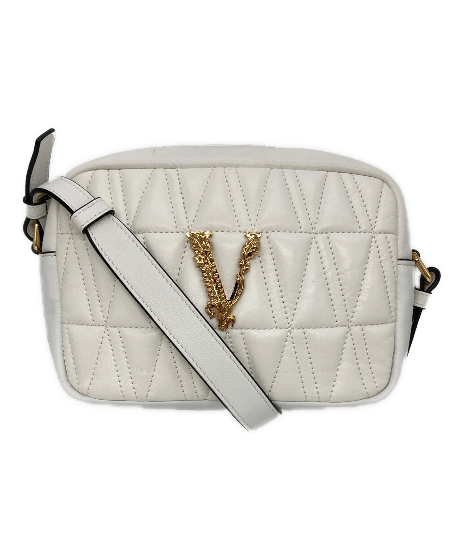 中古・古着通販】VERSACE (ヴェルサーチ) キルティングショルダー 
