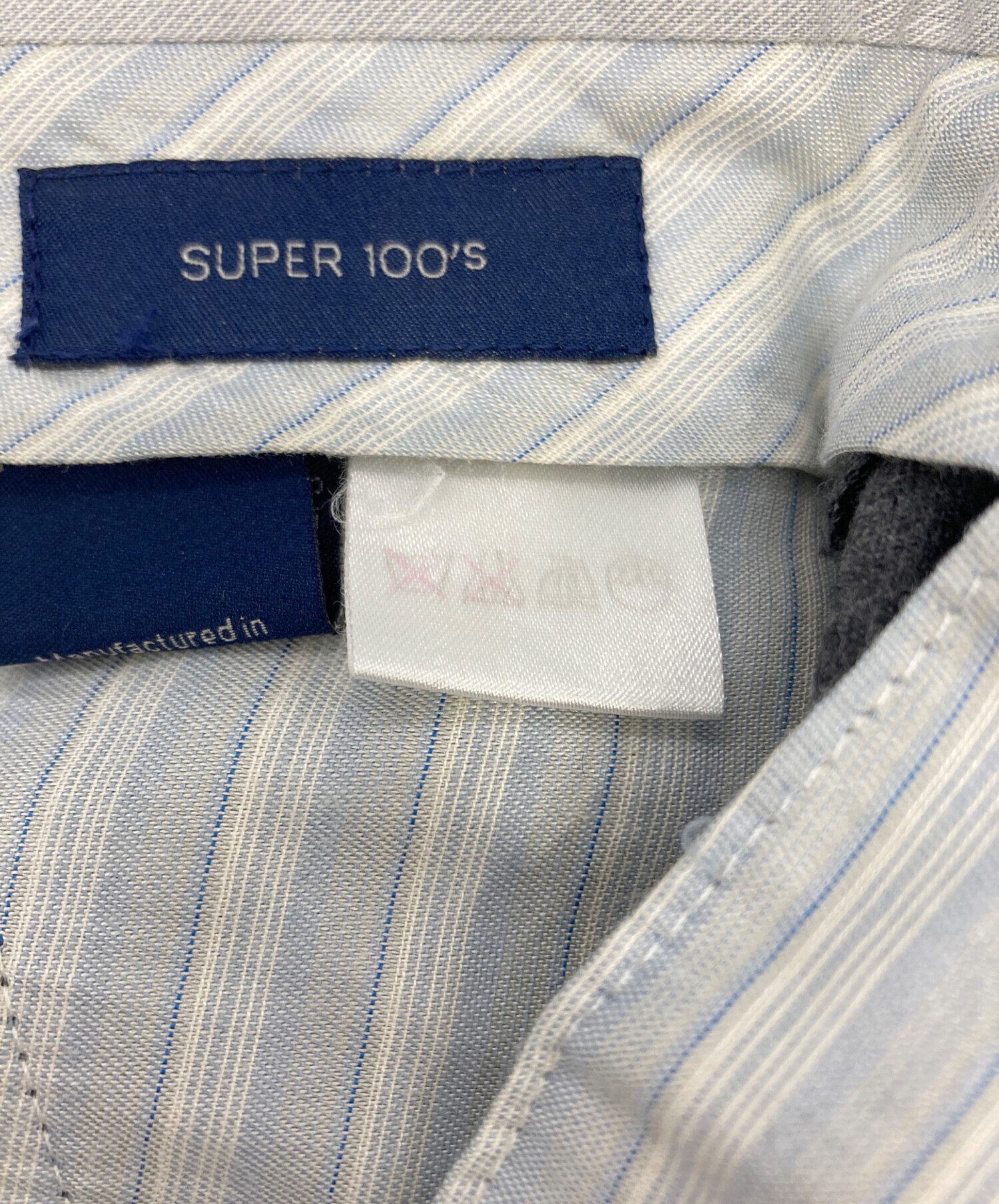 中古・古着通販】INCOTEX (インコテックス) スラックス グレー サイズ