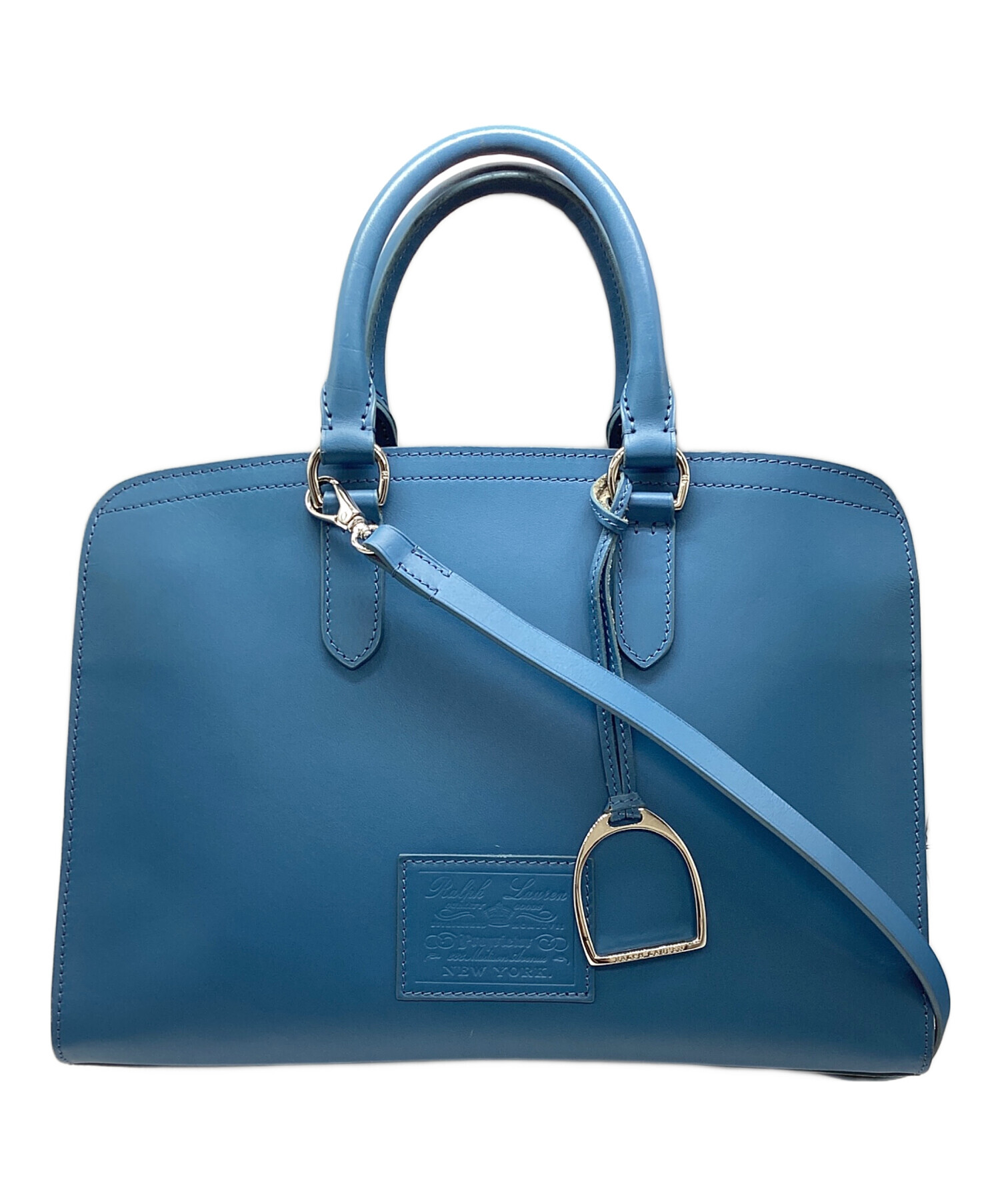 【ちゃたたか】LAUREN RALPH LAUREN 2WAYハンドバッグ 中古・古着通販】RALPH LAUREN (ラルフローレン) 2WAYショルダーバッグ