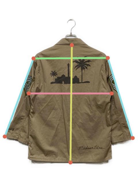 MADISONBLUE 【HPS復刻】MILITARY JK LINTON 中古・古着通販】MADISON BLUE (マディソンブルー) GRAFFITI MILITARY