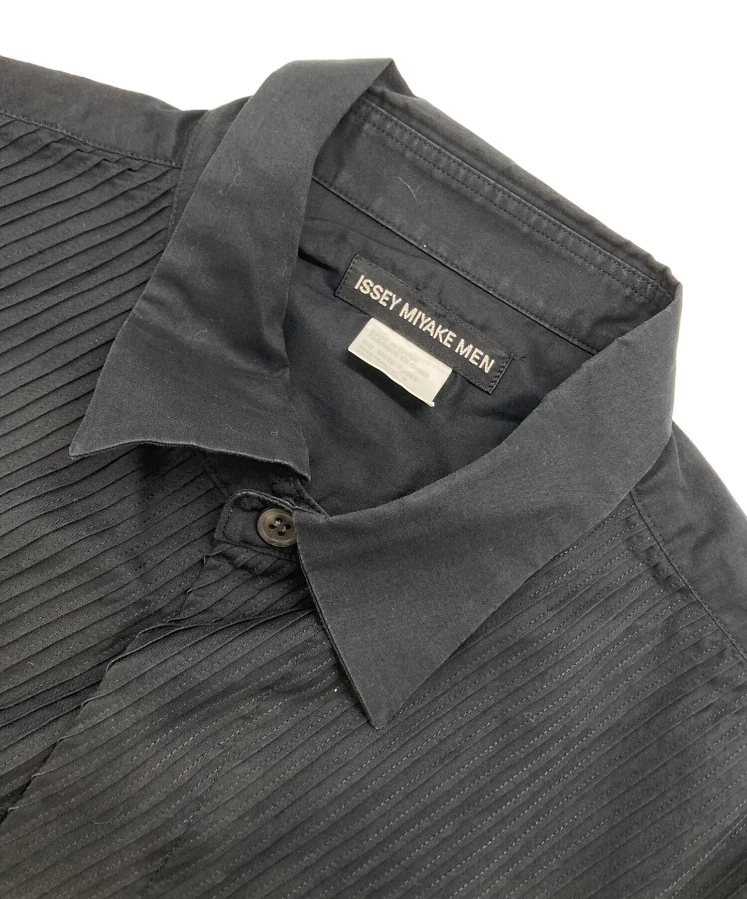 中古・古着通販】ISSEY MIYAKE MEN (イッセイミヤケメン) プリーツ切替