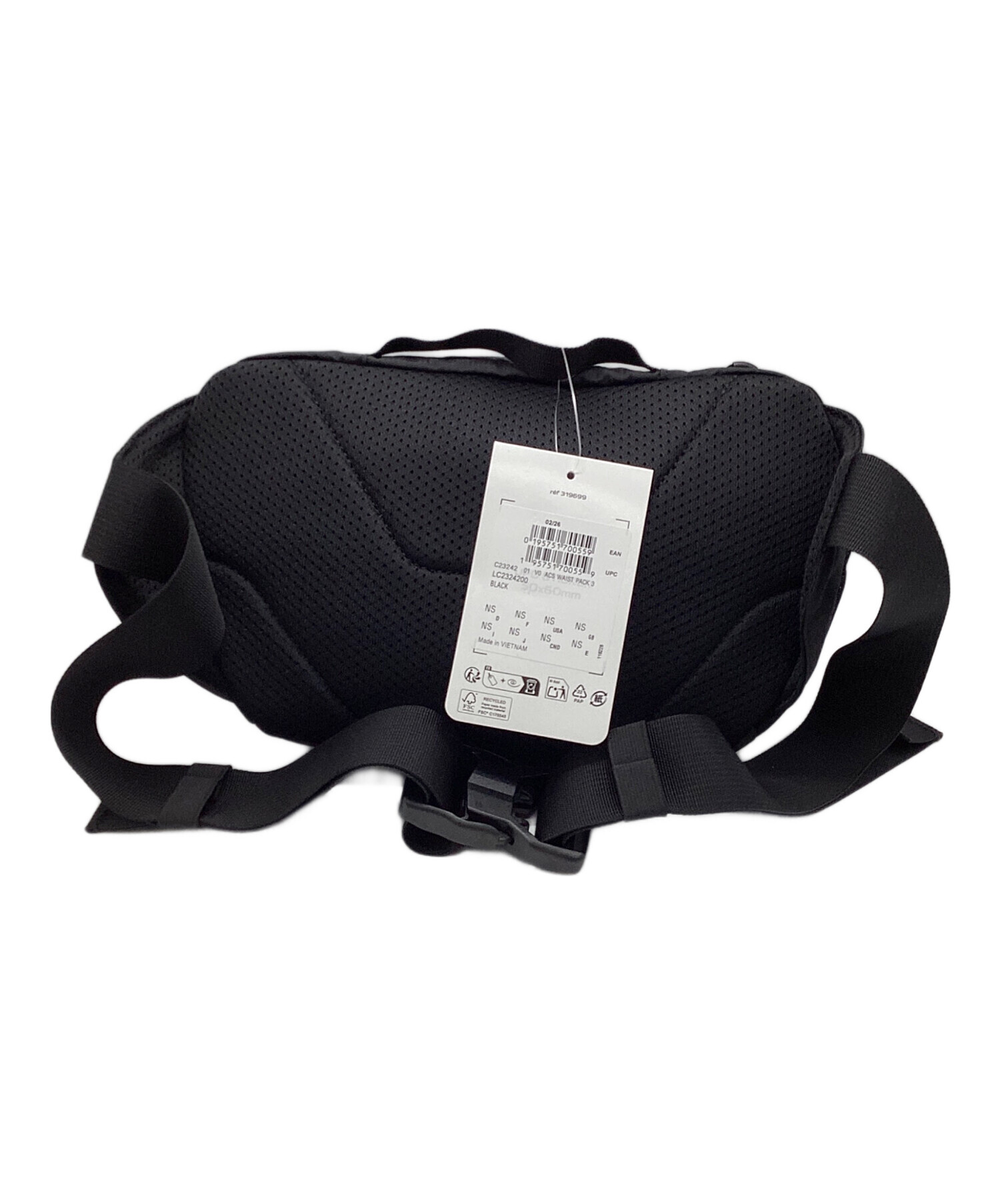中古・古着通販】SALOMON (サロモン) ACS WAIST PACK 3 ブラック 未