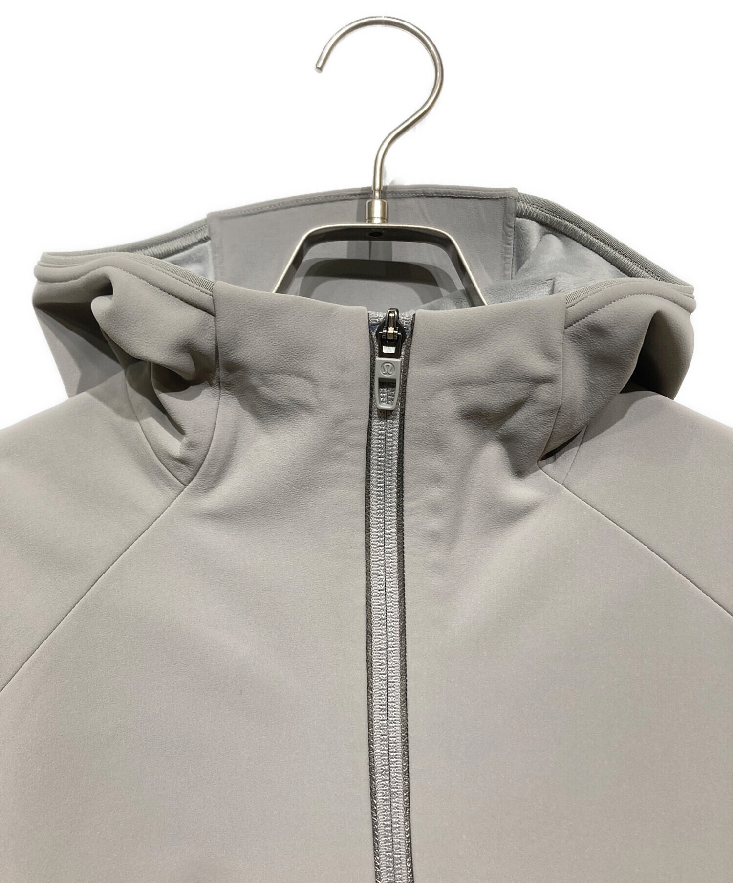 中古・古着通販】LULULEMON (ルルレモン) 裏起毛ジップパーカー グレー