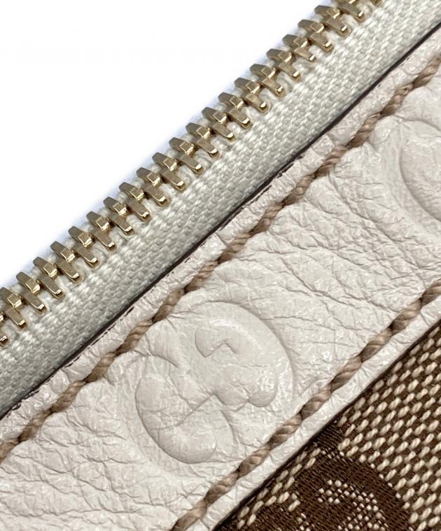 中古・古着通販】GUCCI (グッチ) GGキャンバストートバッグ ベージュ