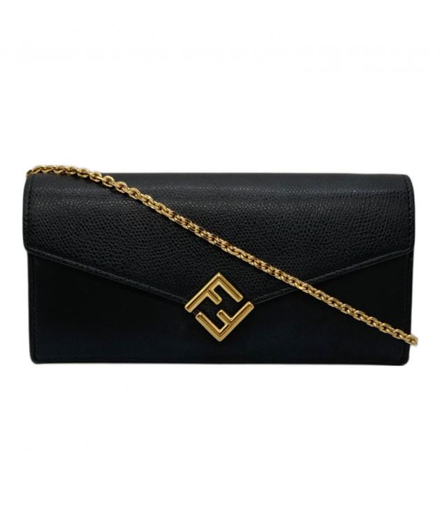 【新品未使用】FENDIロゴ チェーンウォレット 中古・古着通販】FENDI (フェンディ) FFダイヤモンド チェーン