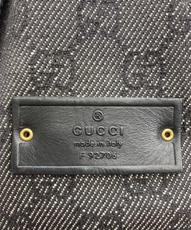 グッチ⭐️G柄　中古品⭐️ 中古・古着通販】GUCCI (グッチ) GG柄 ワンショルダーバッグ ブラック