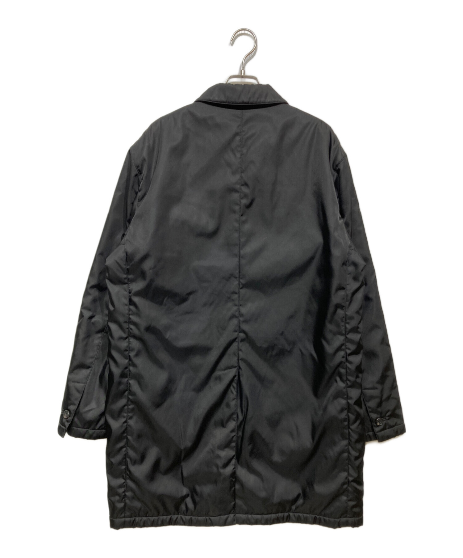 中古・古着通販】PRADA (プラダ) ナイロンパテッドステンカラーコート