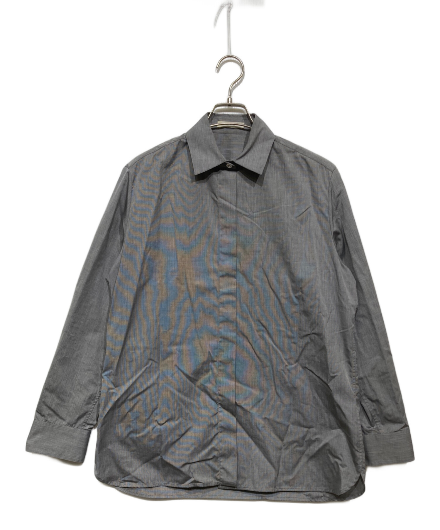 中古・古着通販】THE ROW (ザ ロウ) Big Sisea Shirt グレー サイズ:XS