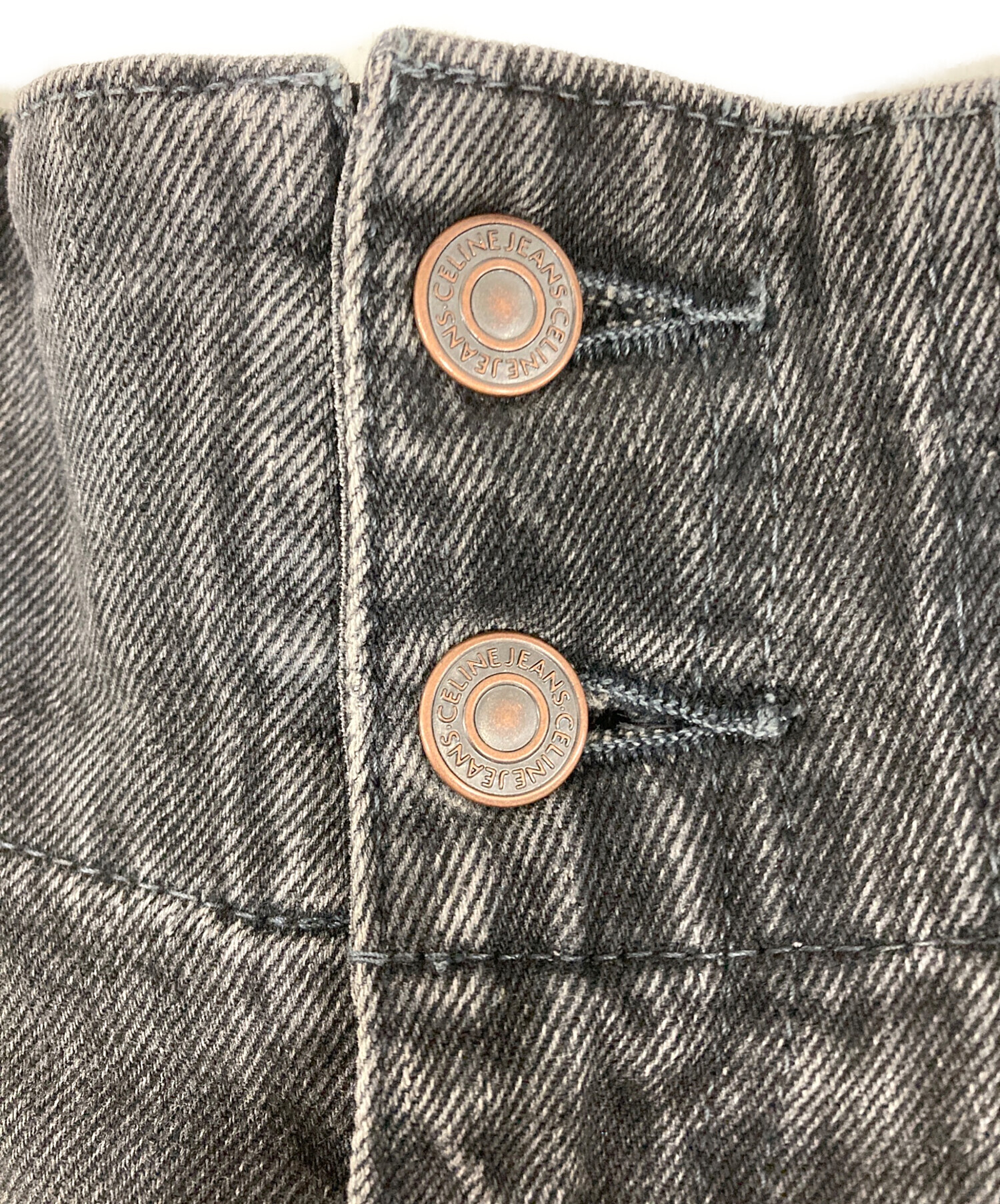 中古・古着通販】CELINE (セリーヌ) ハイウエストワイドデニムパンツ