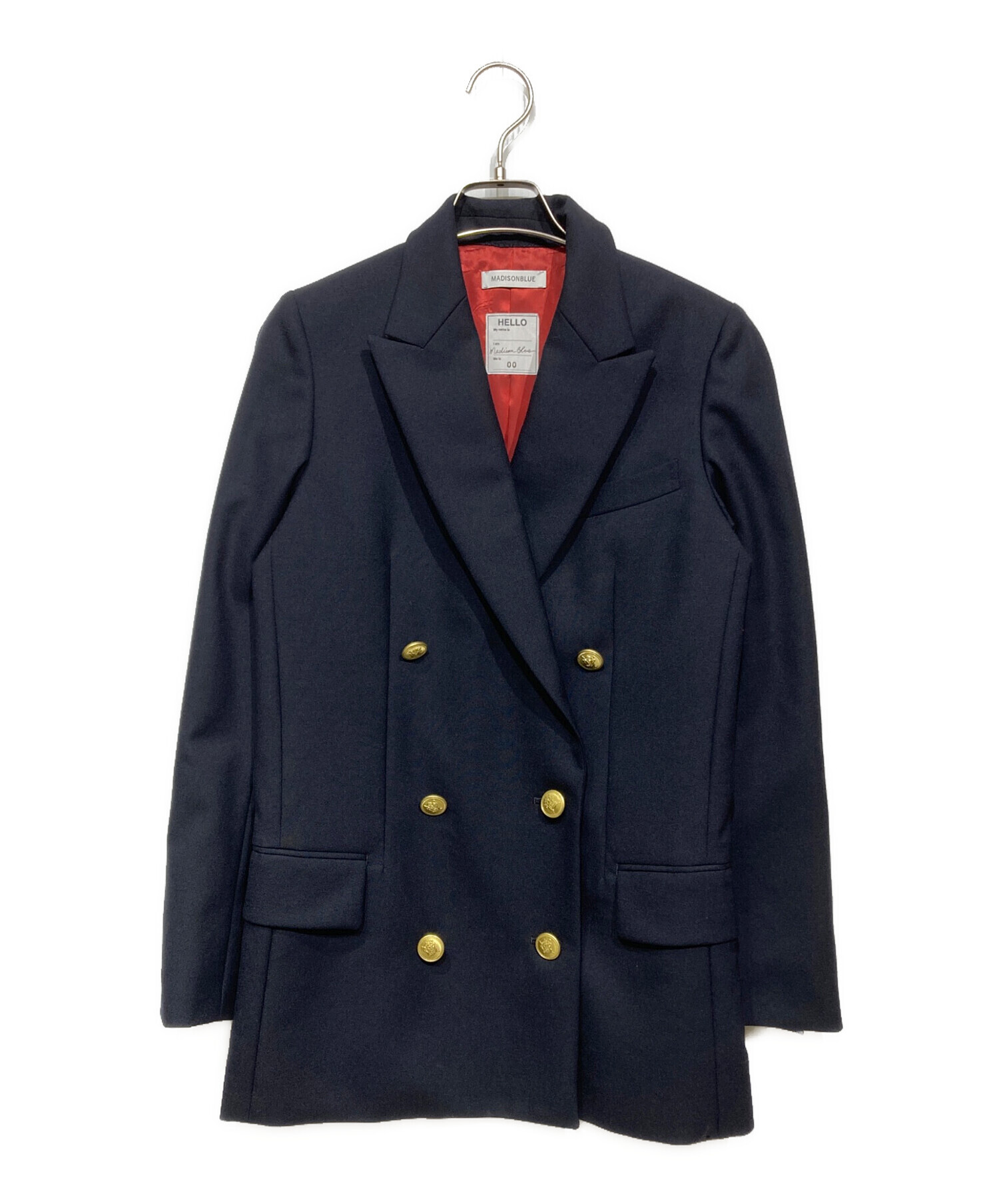 【最終値下げ】【MADISON BLUE】マディソンブルー定番ネイビーブレザー 中古・古着通販】MADISON BLUE (マディソンブルー) BLEECKER W6B