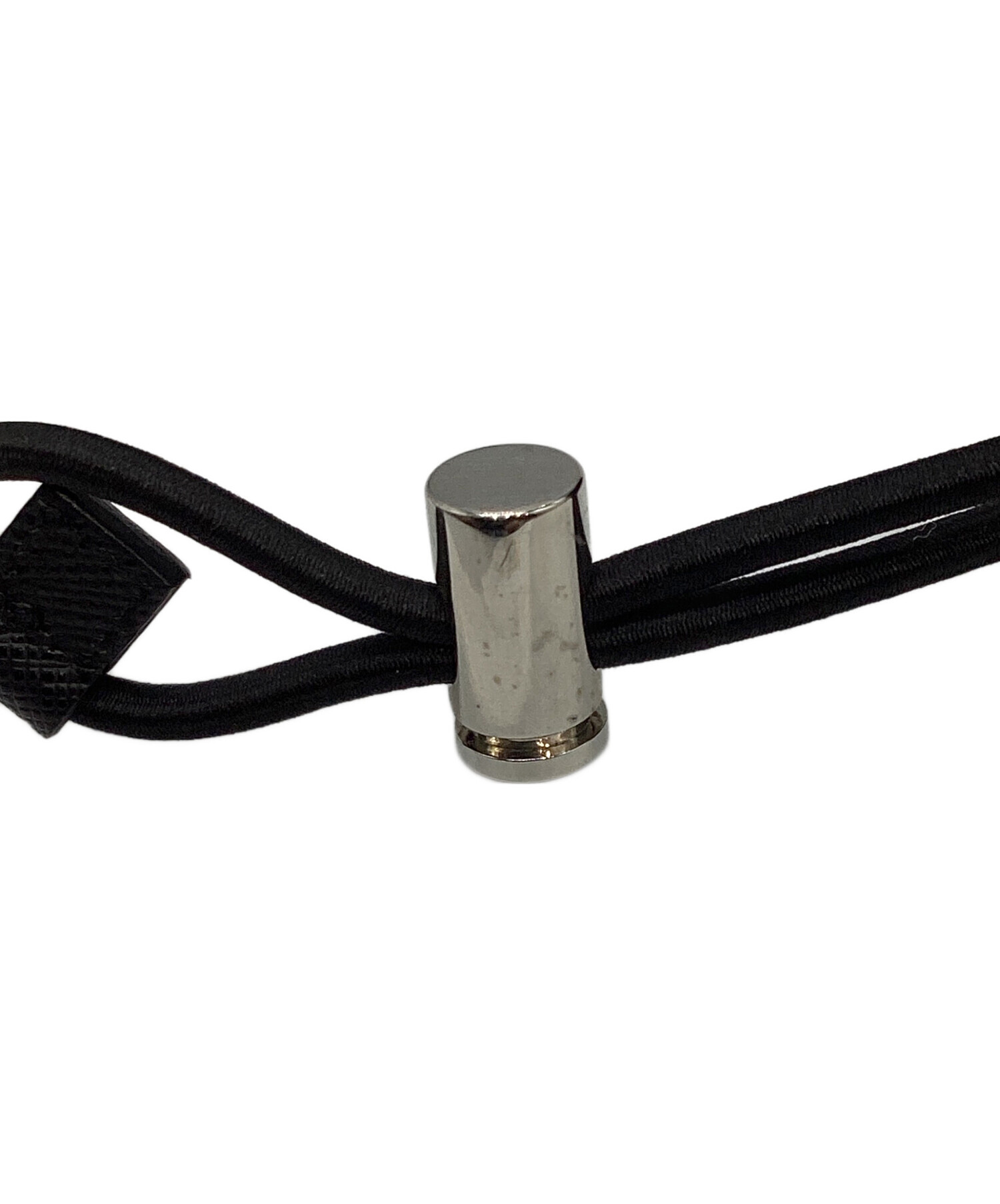 中古・古着通販】PRADA (プラダ) ナイロン三角プレートロゴベレー帽