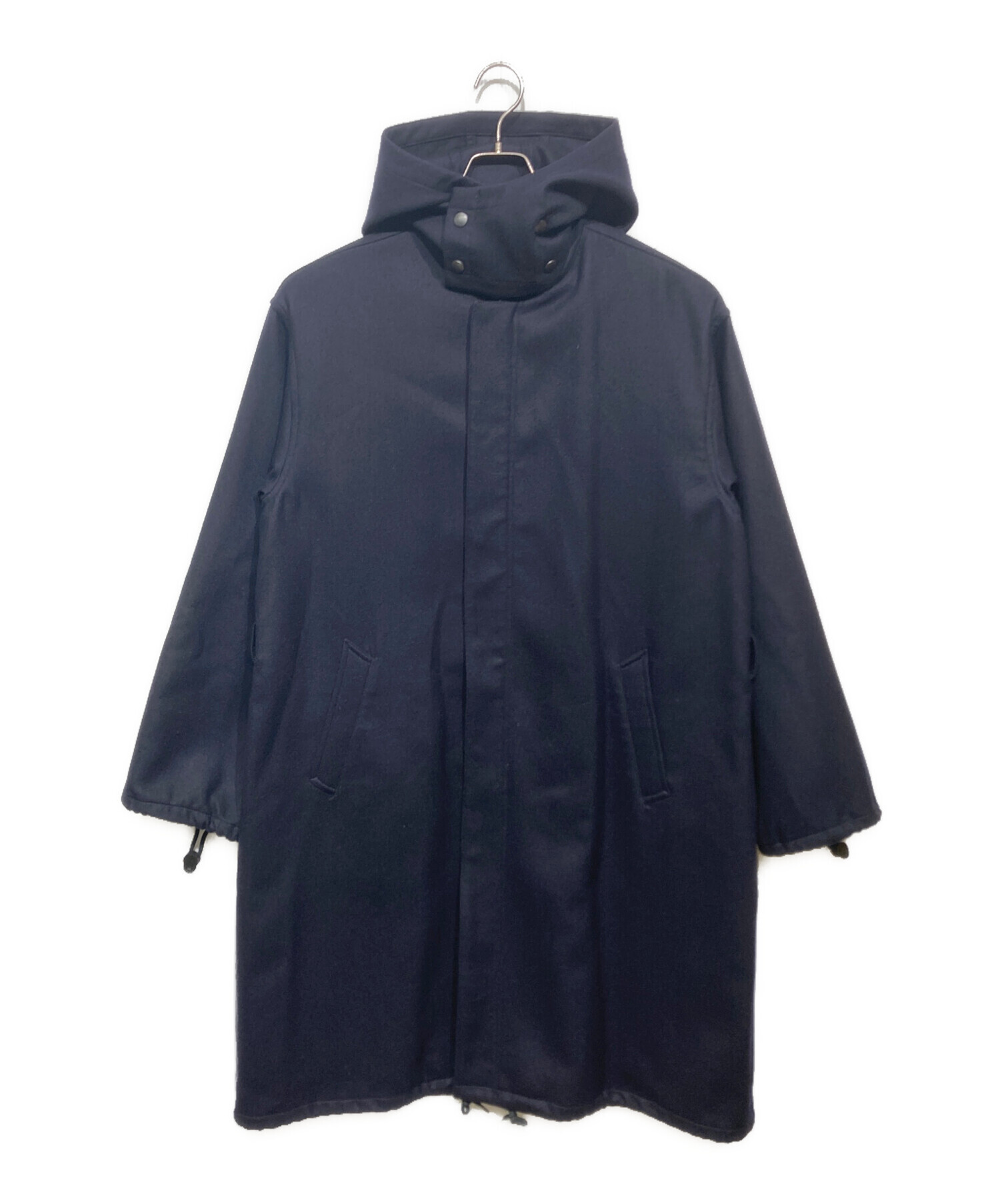 中古・古着通販】AURALEE (オーラリー) LIGHT MELTON LONG HOODED COAT