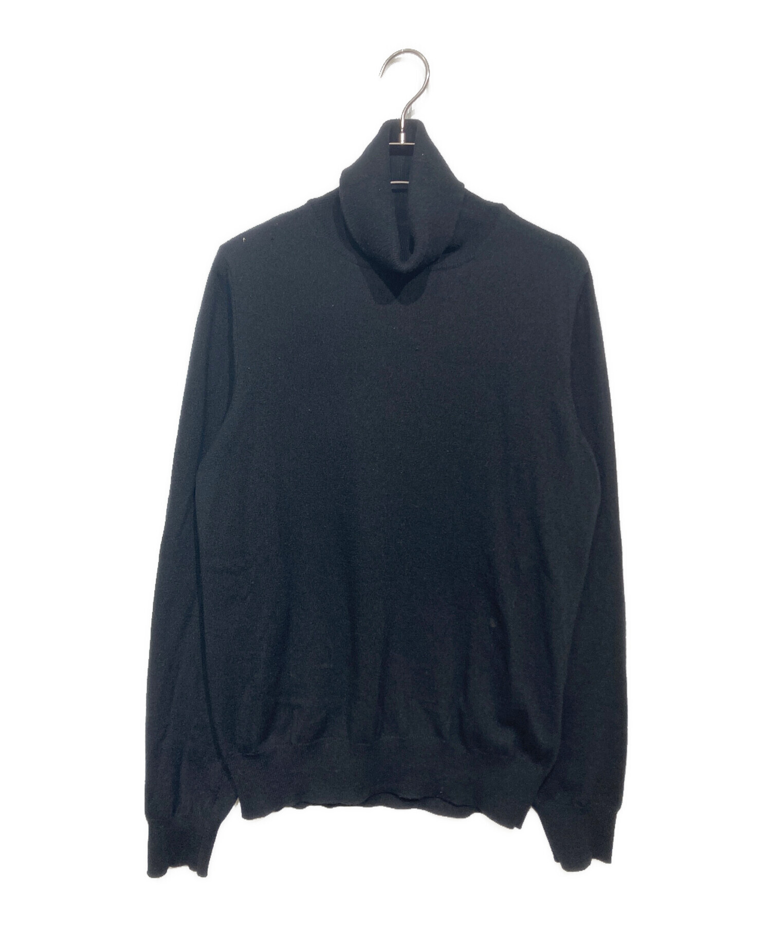 k*u様 Maison Margiela エルボーパッチ タートルネックニット 中古・古着通販】Maison Margiela (メゾンマルジェラ) タートルネック
