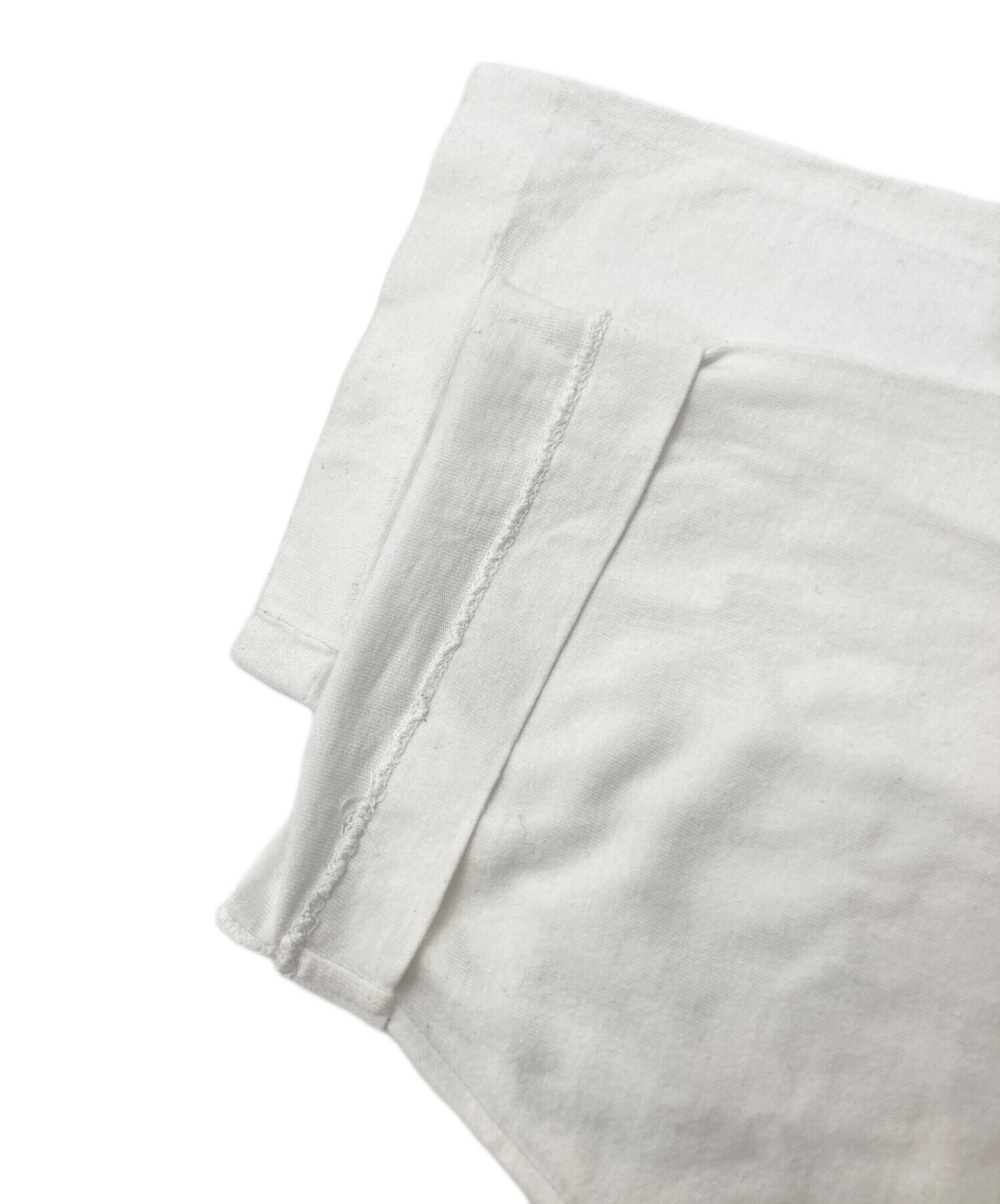 中古・古着通販】COMOLI (コモリ) フットボールTシャツ ホワイト