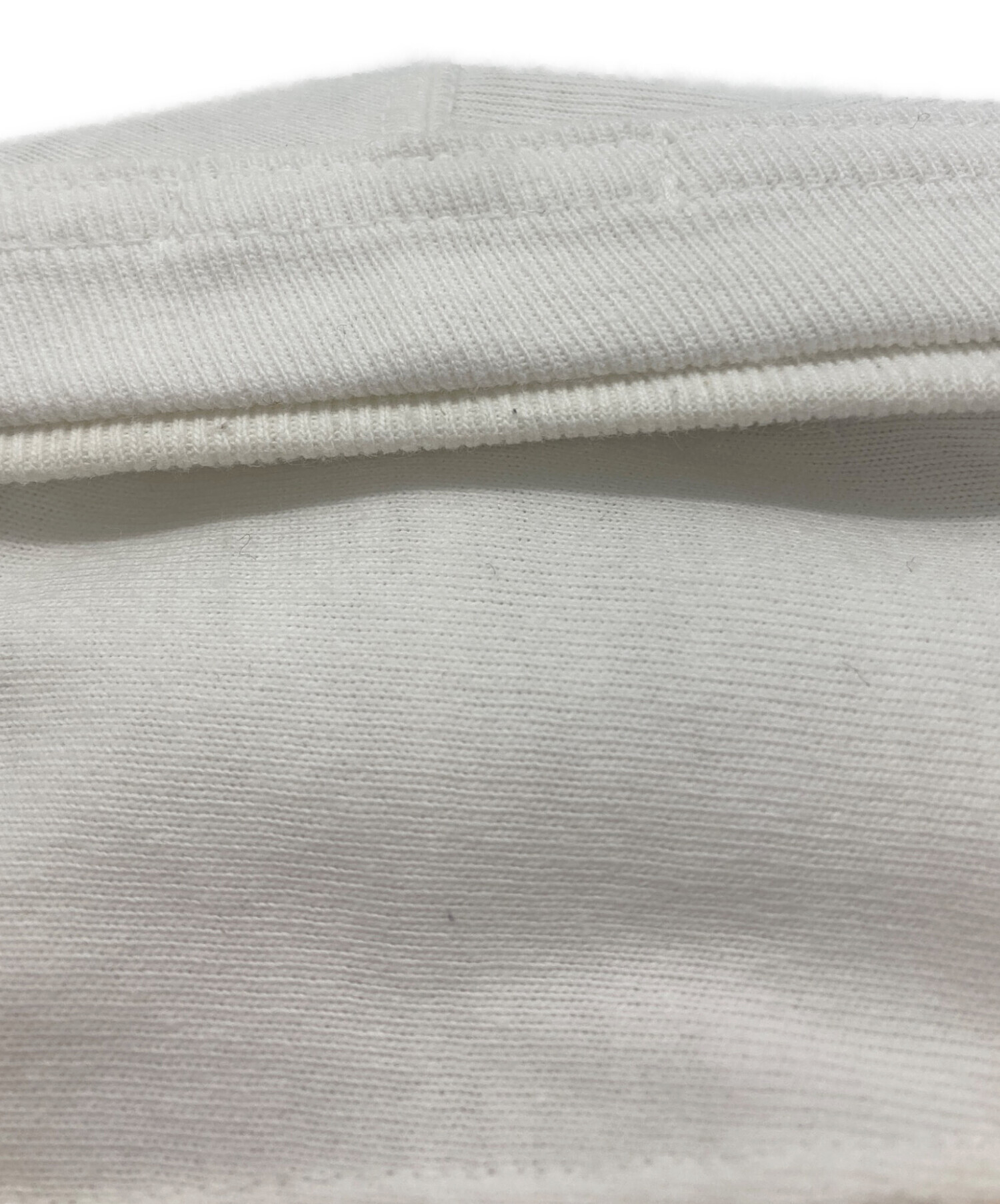 中古・古着通販】COMOLI (コモリ) フットボールTシャツ ホワイト