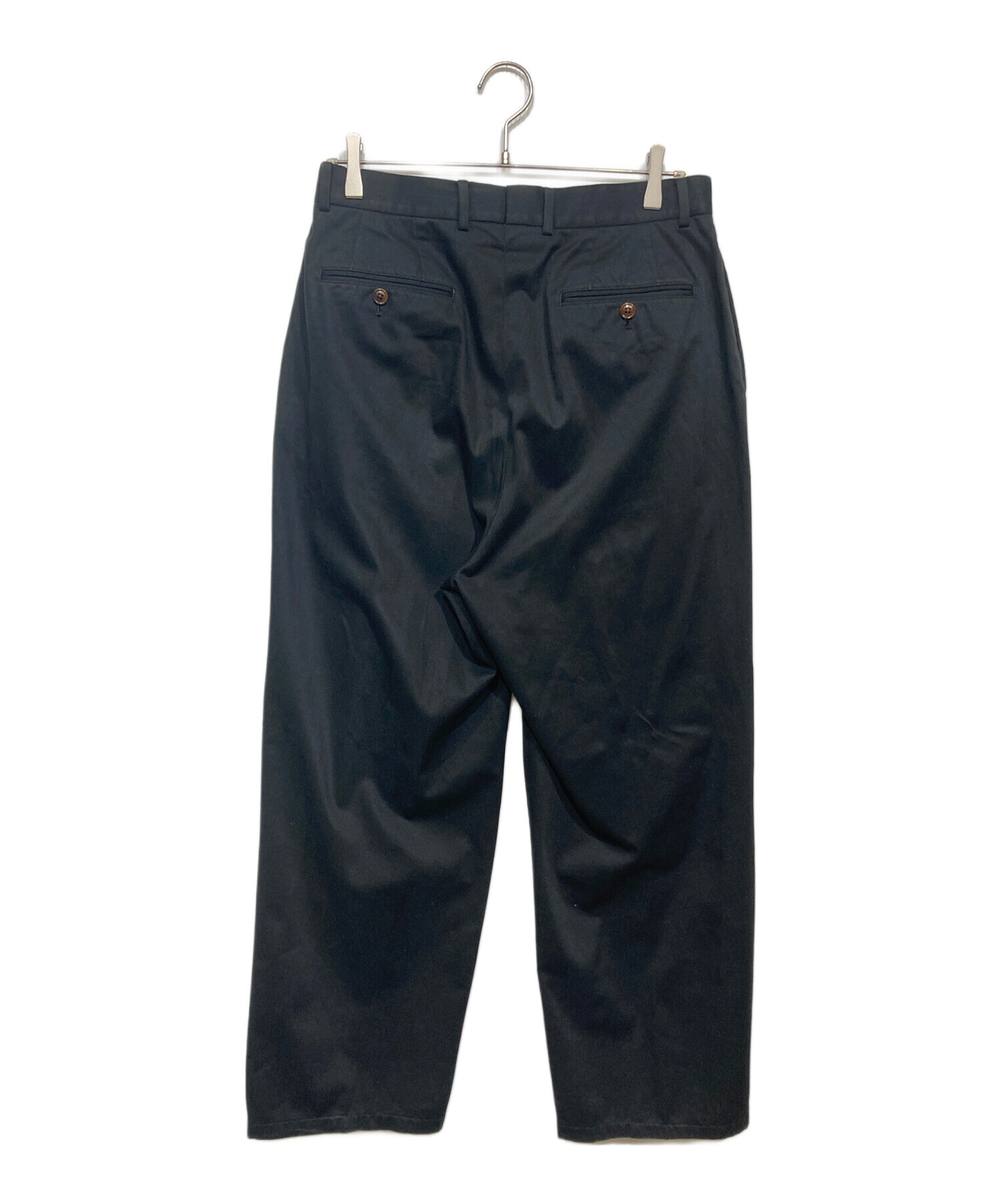 NEAT ニート ホップサック 2タックパンツ サイズ46 中古・古着通販】NEAT (ニート) 2タックパンツ ブラック サイズ:46