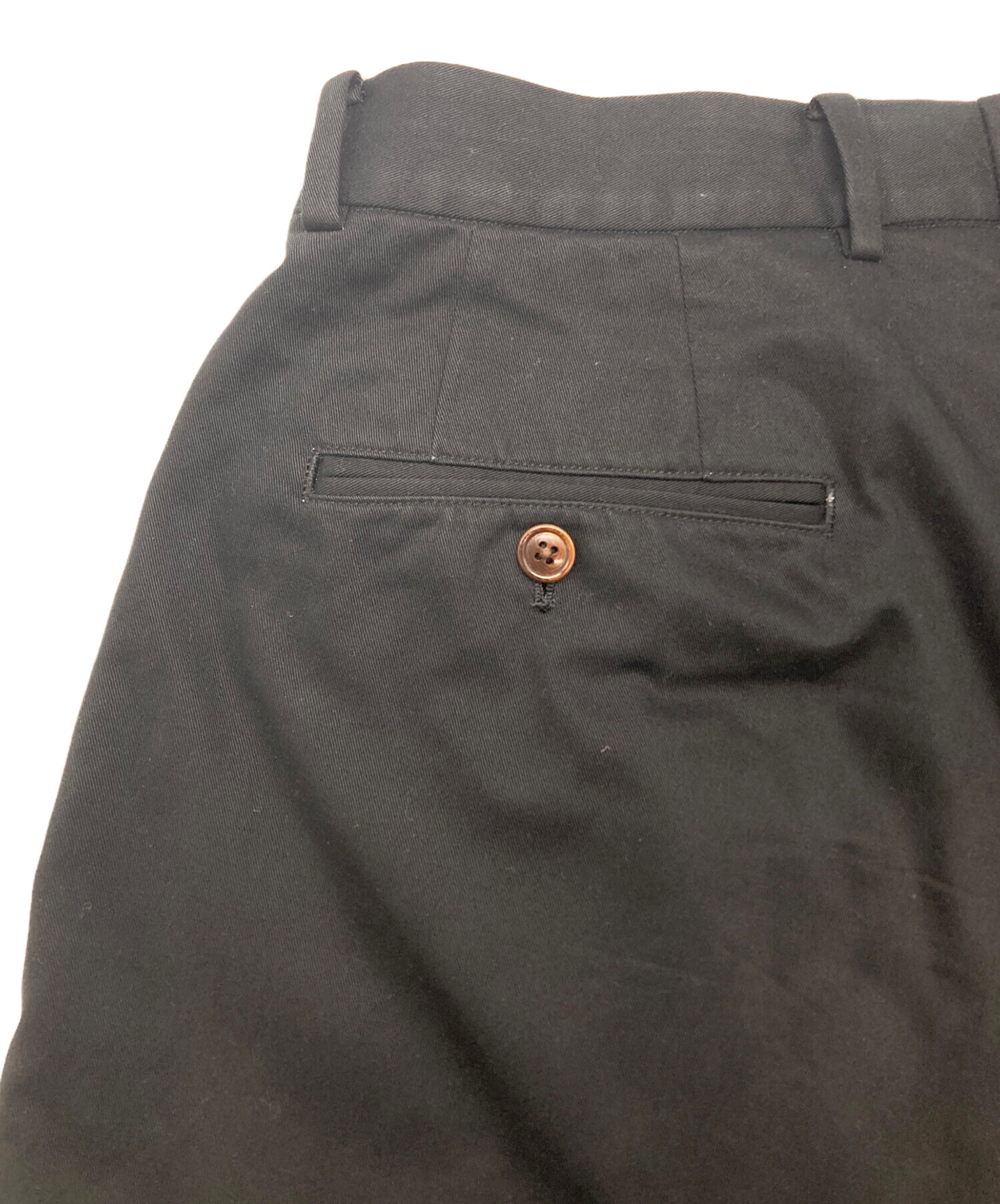 中古・古着通販】NEAT (ニート) 2タックパンツ ブラック サイズ:46