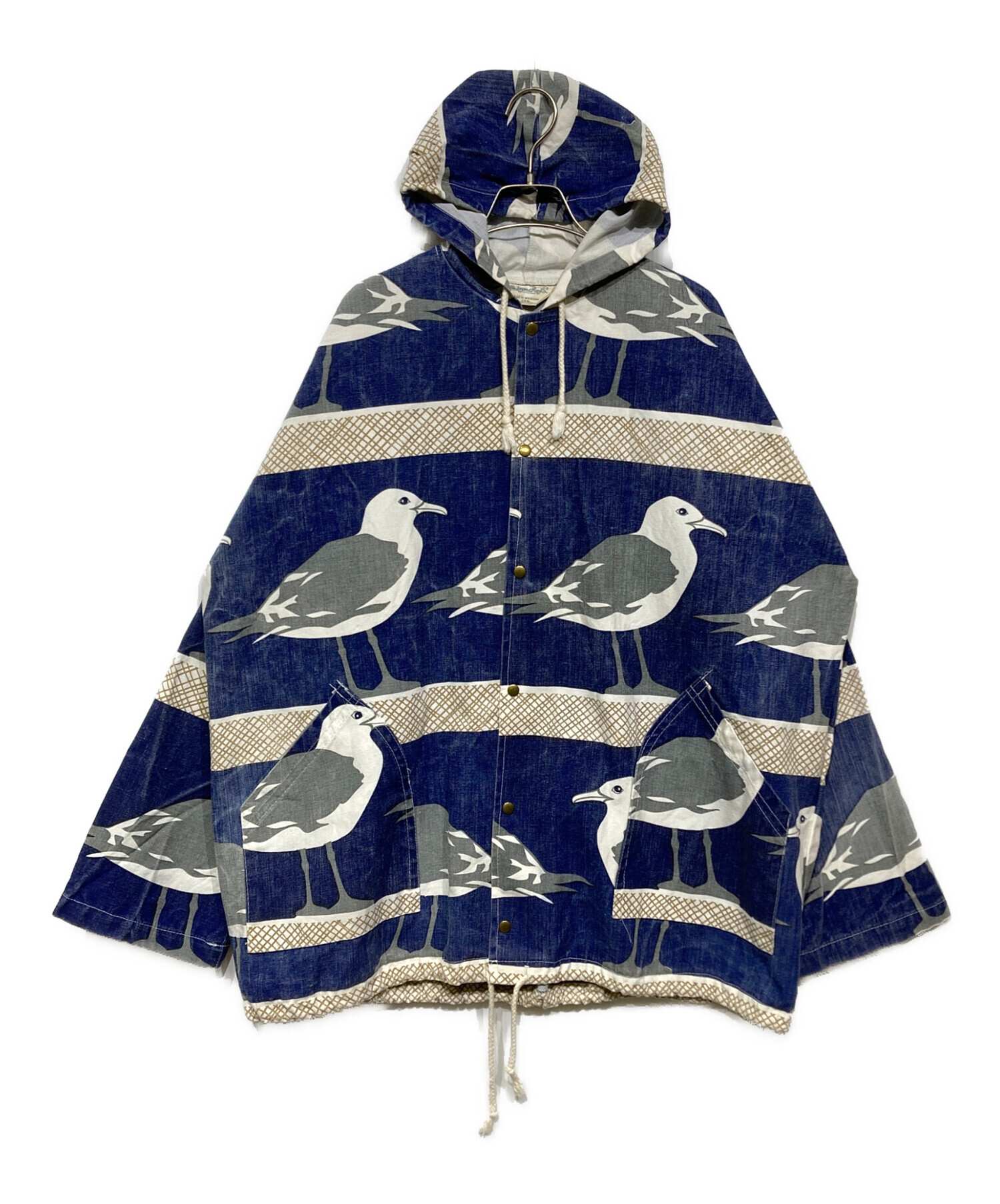 中古・古着通販】MICHIGAN RAG Co. (ミシガンラグ) カモメ柄フーデッド