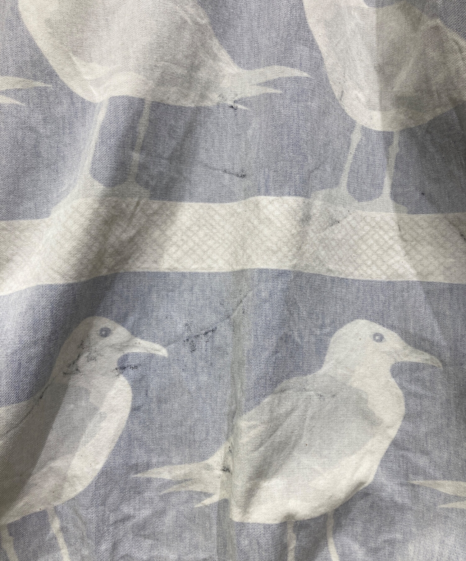 中古・古着通販】MICHIGAN RAG Co. (ミシガンラグ) カモメ柄フーデッド