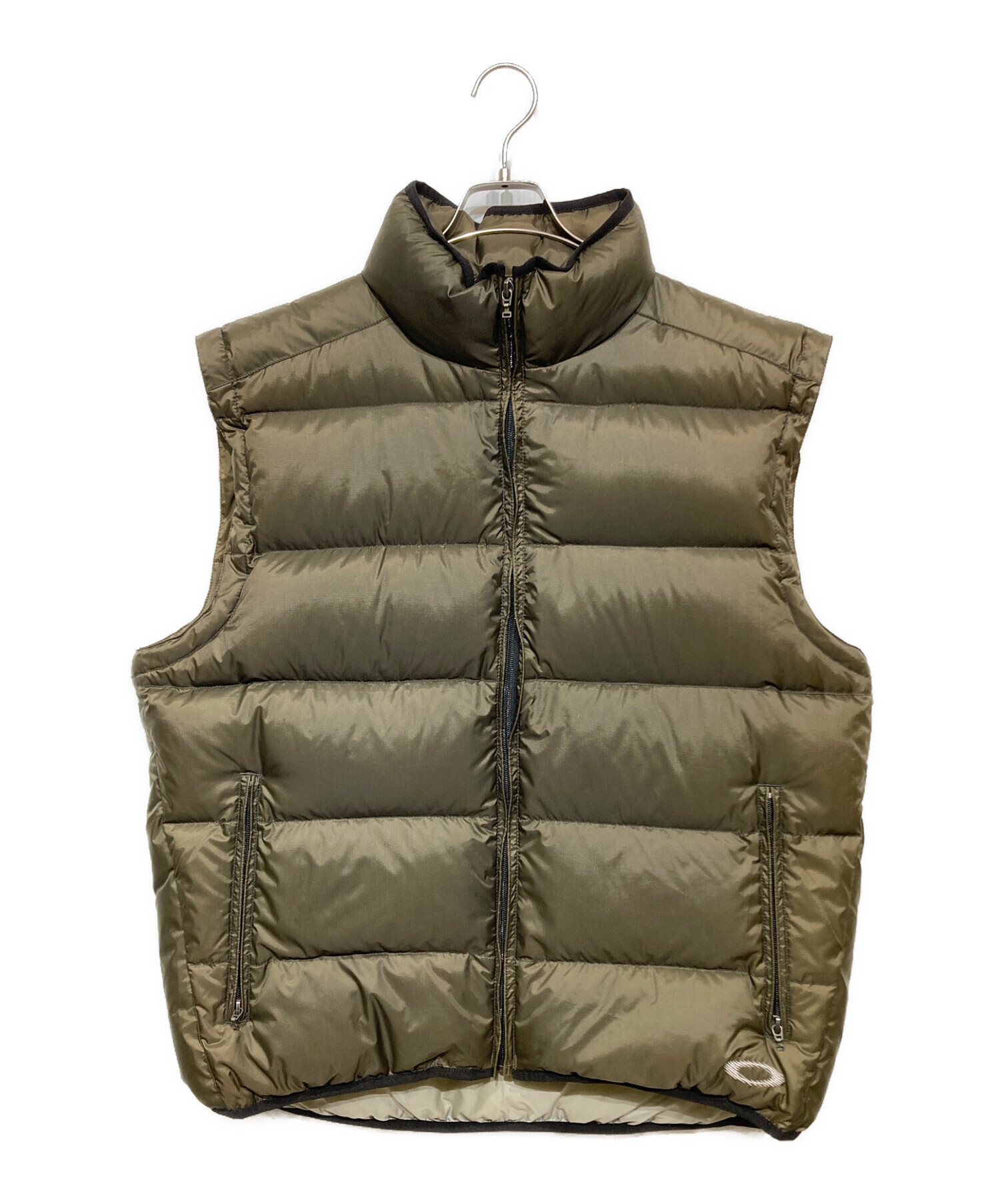 oakley オークリー　RIPPED DOWN VEST ダウンベスト 中古・古着通販】OAKLEY (オークリー) ダウンベスト オリーブ サイズ:L