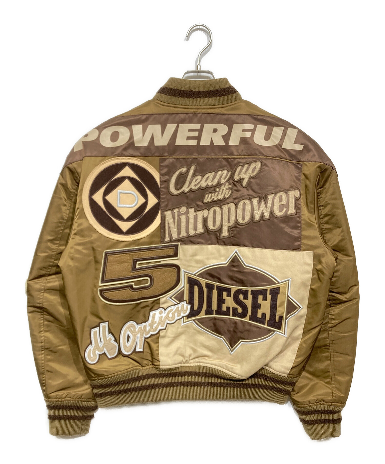 中古・古着通販】DIESEL (ディーゼル) J-BULC-PATCH ボンバー