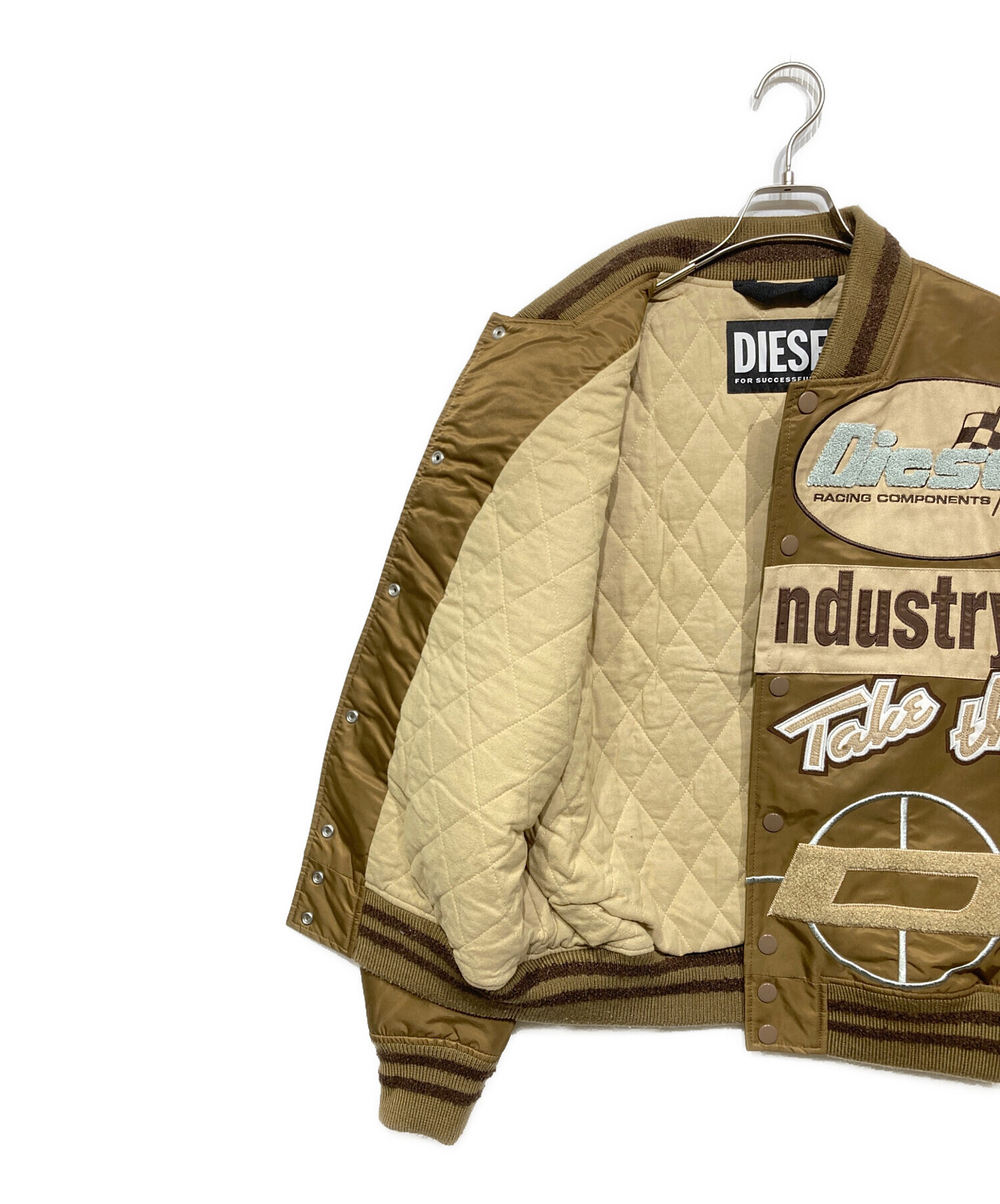 中古・古着通販】DIESEL (ディーゼル) J-BULC-PATCH ボンバー