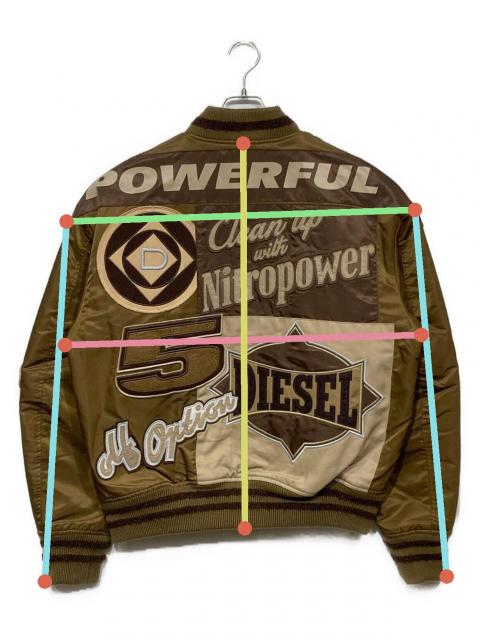 中古・古着通販】DIESEL (ディーゼル) J-BULC-PATCH ボンバー