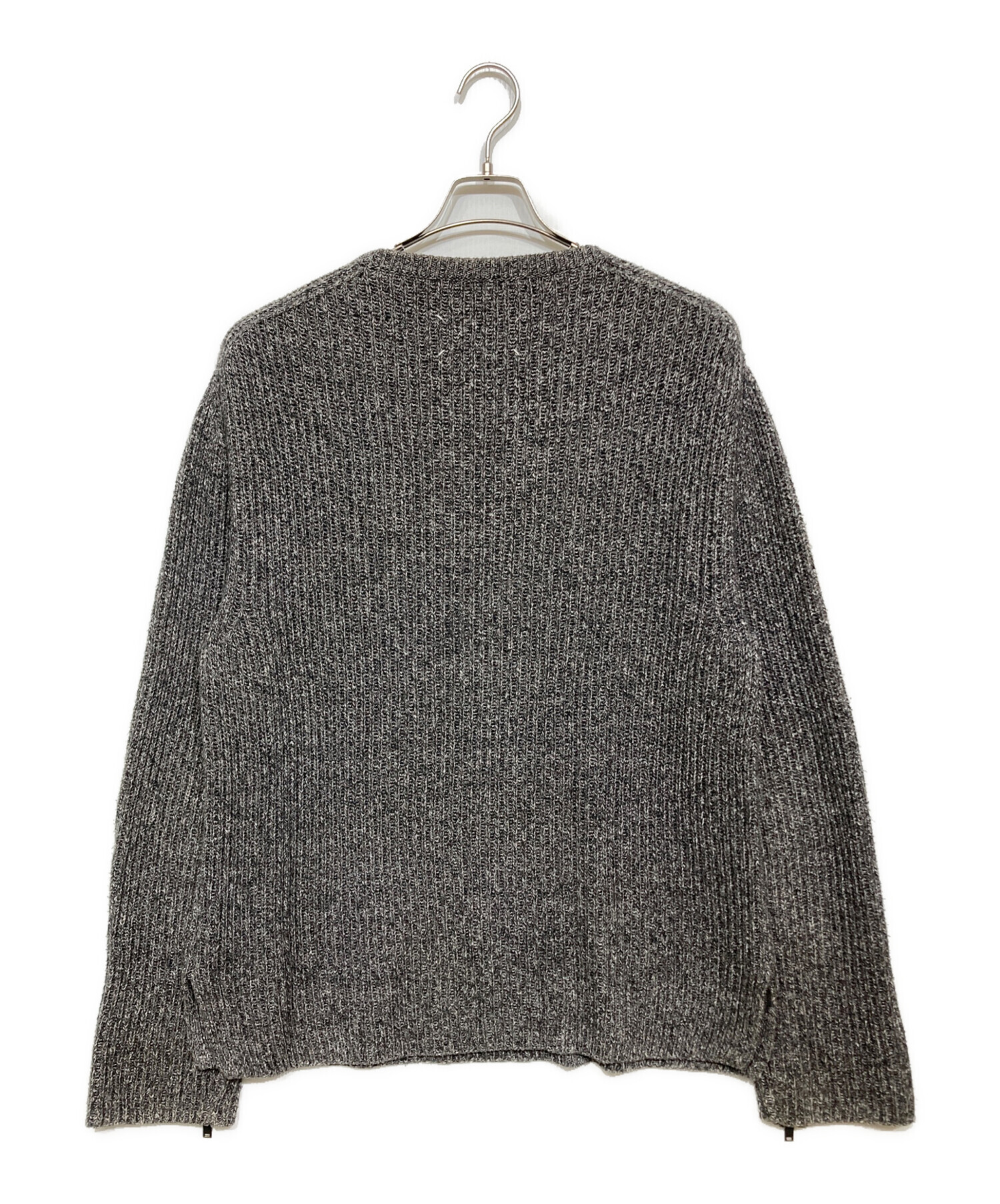 マルジェラ　リプ　ロングスリーブ　ニット　RE-EDITION 2000-01 中古・古着通販】Maison Margiela (メゾンマルジェラ) スリーブジップ