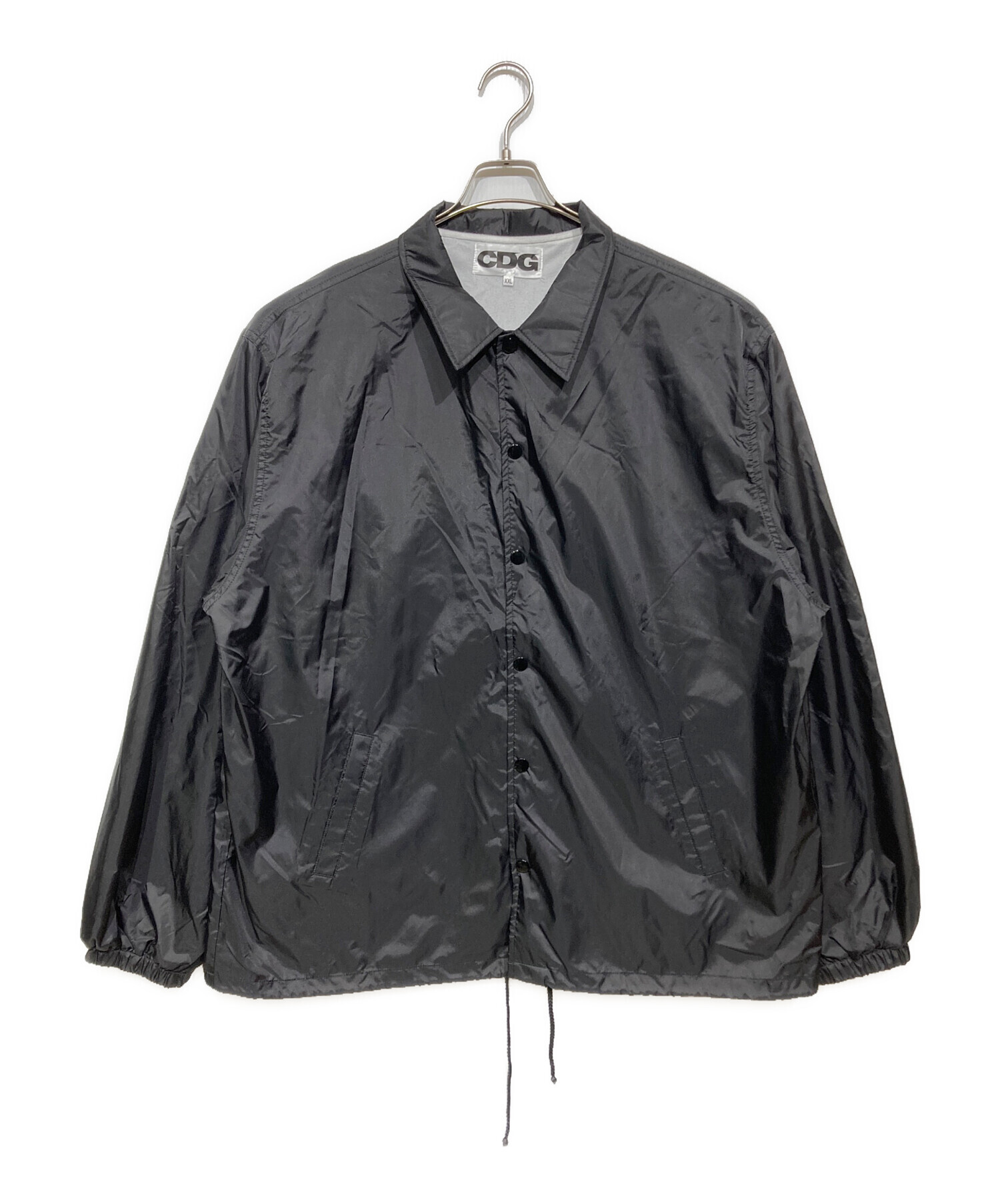 中古・古着通販】CDG (シーディージー) コーチジャケット ブラック