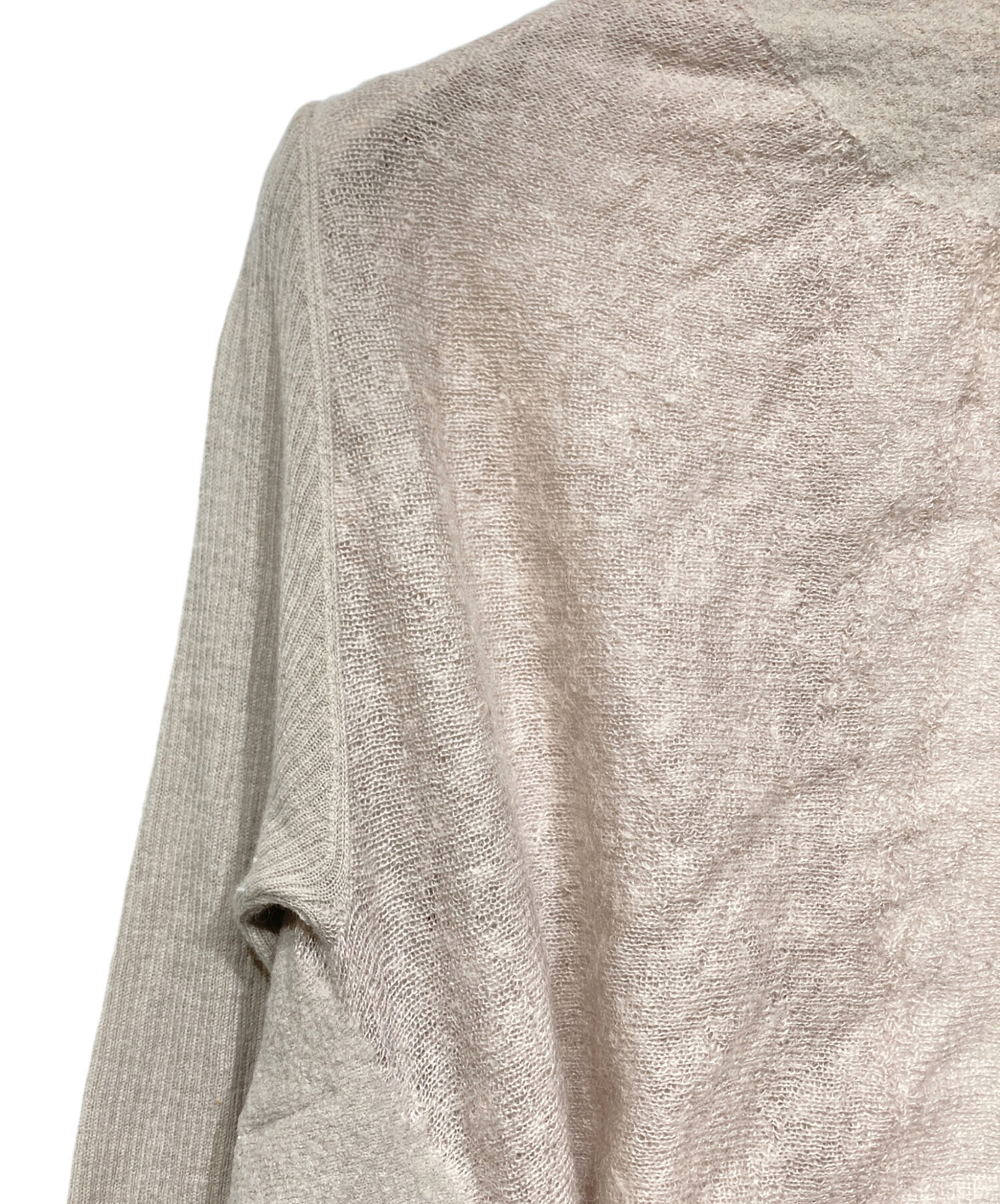 【Rick Owens】リックオウエンス　ハイゲージカーディガン　XS 中古・古着通販】RICK OWENS (リックオウエンス) モヘア混変形
