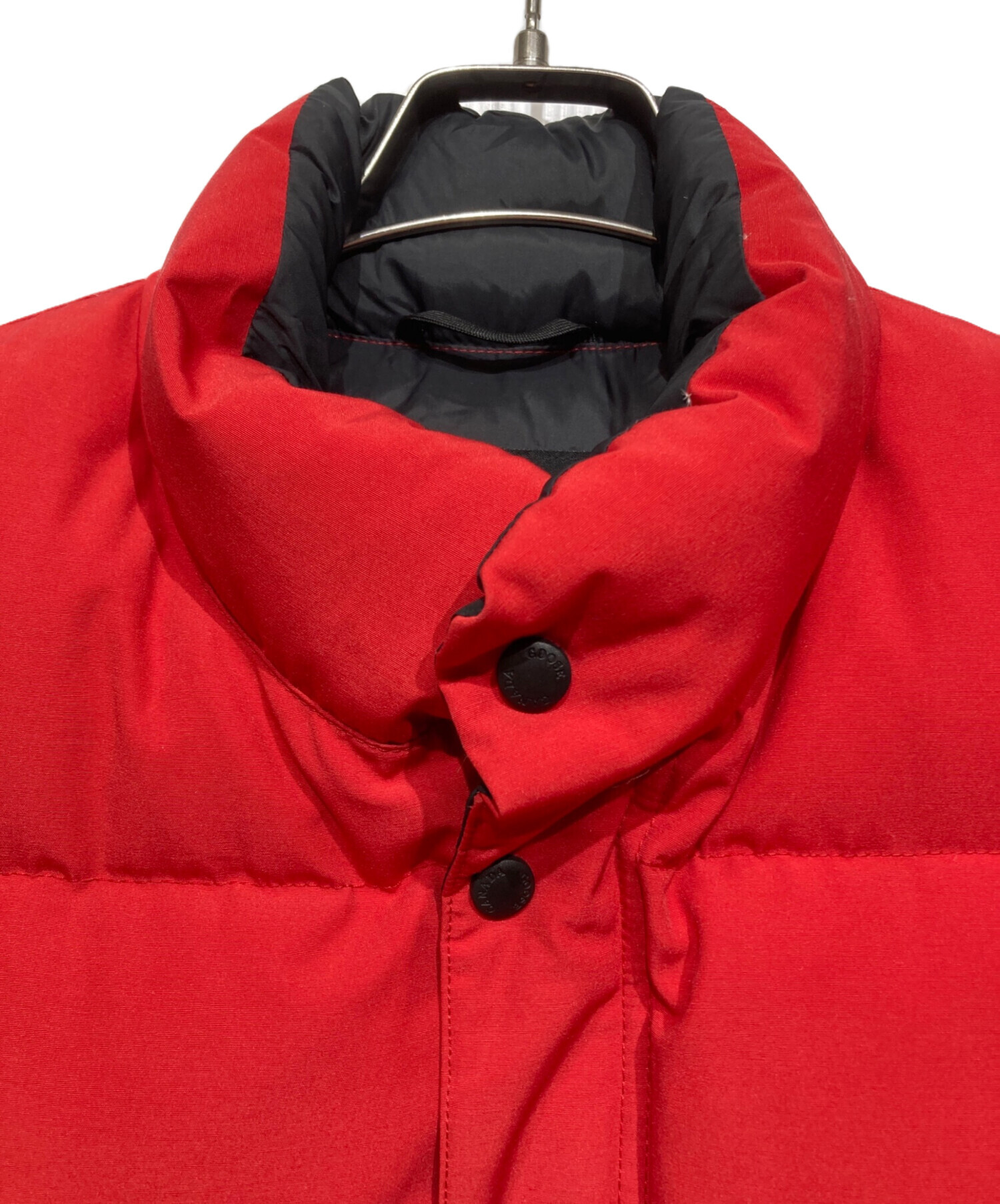 中古・古着通販】CANADA GOOSE (カナダグース) ダウンベスト レッド