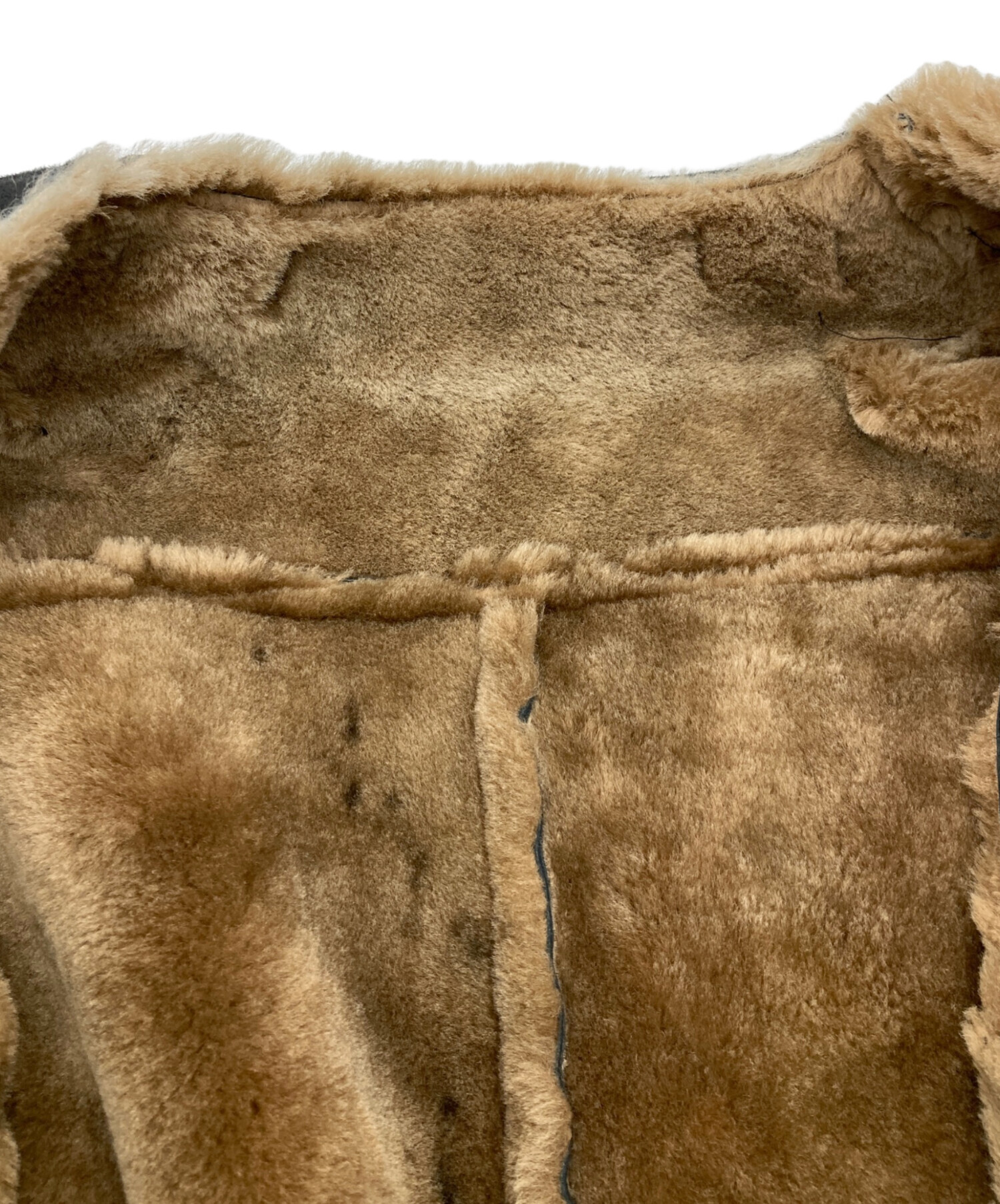 中古・古着通販】blackmeans (ブラックミーンズ) ムートンジャケット