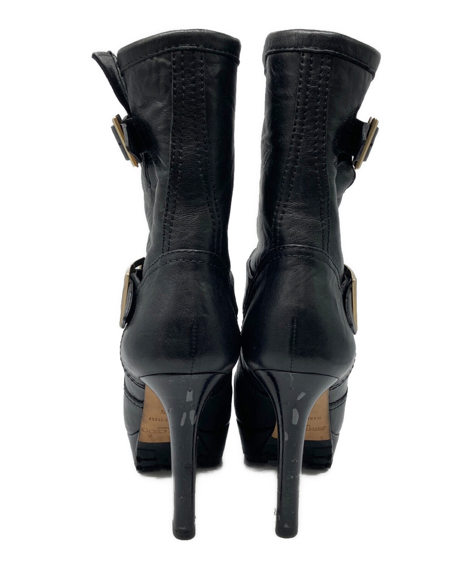 中古・古着通販】JIMMY CHOO (ジミーチュウ) ショートブーツ
