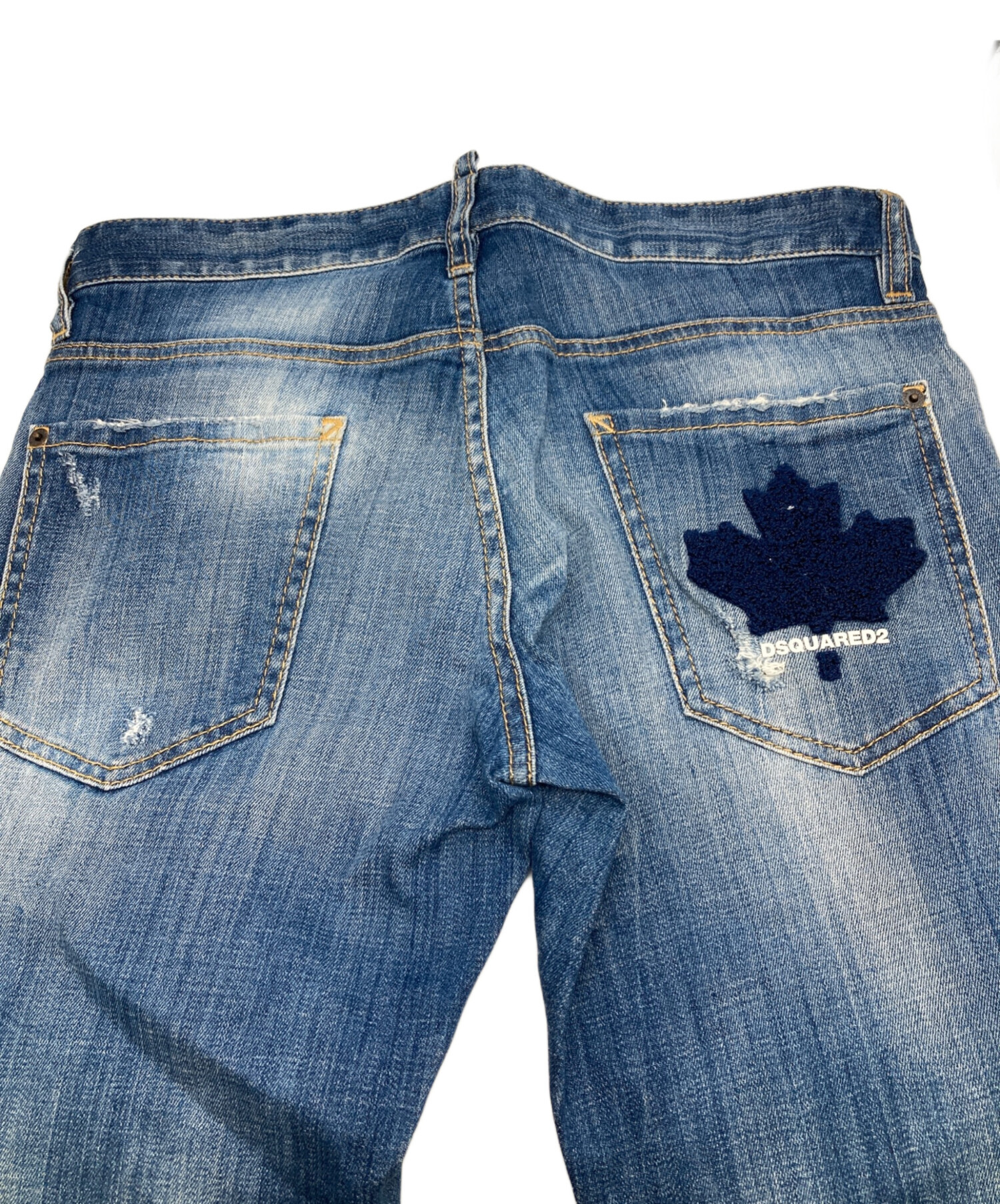 中古・古着通販】DSQUARED2 (ディースクエアード) Slim Jean ダメージ