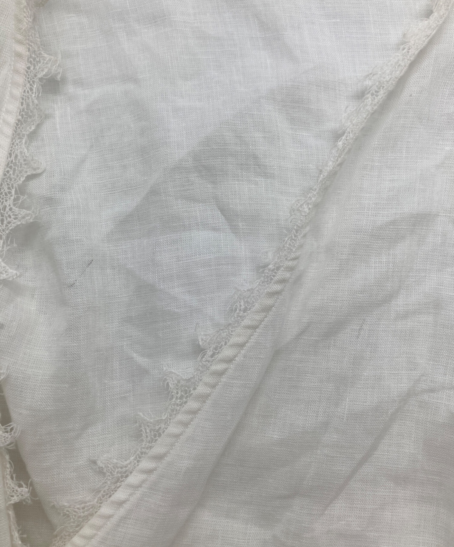中古・古着通販】Plage (プラージュ) Linen カシュクール lace Blouse