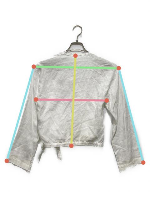中古・古着通販】Plage (プラージュ) Linen カシュクール lace Blouse