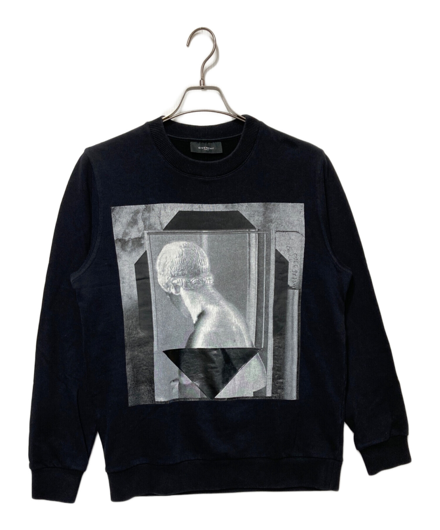 中古・古着通販】GIVENCHY (ジバンシィ) プリントスウェット ブラック