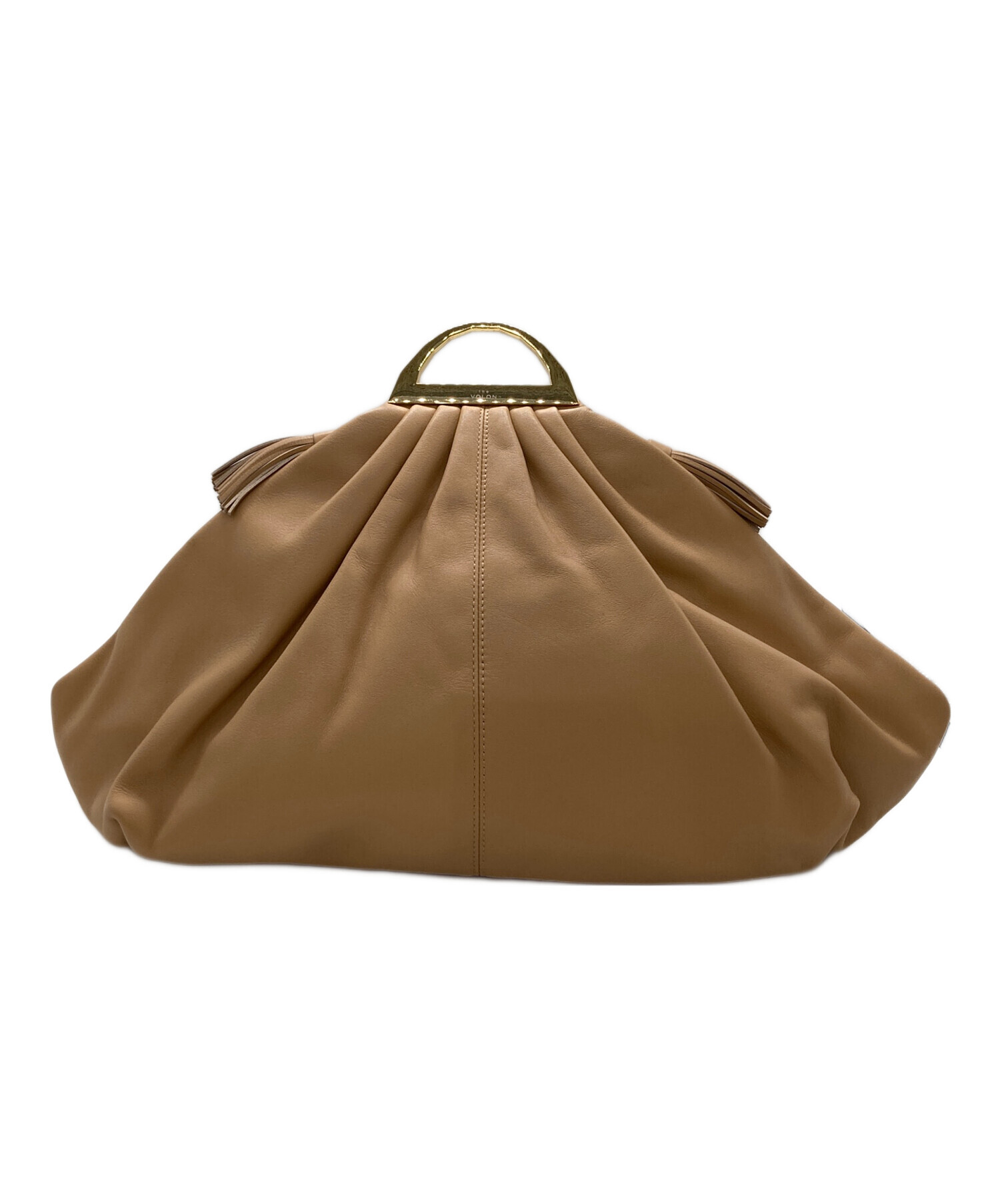 中古・古着通販】the VOLON (ザ ヴォロン) CLUTCH BAG ベージュ