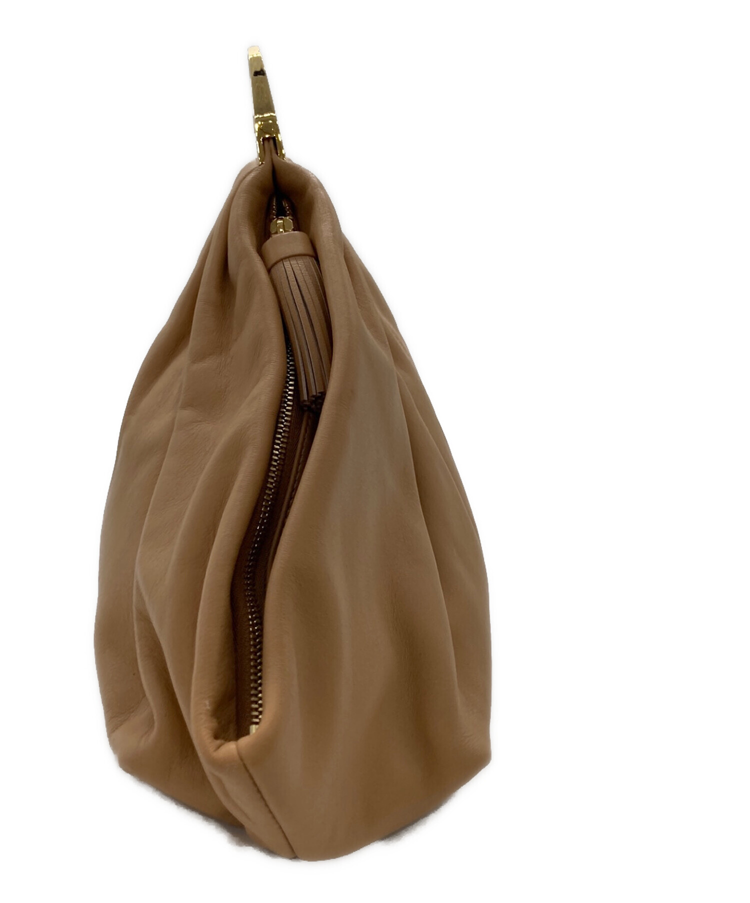 中古・古着通販】the VOLON (ザ ヴォロン) CLUTCH BAG ベージュ